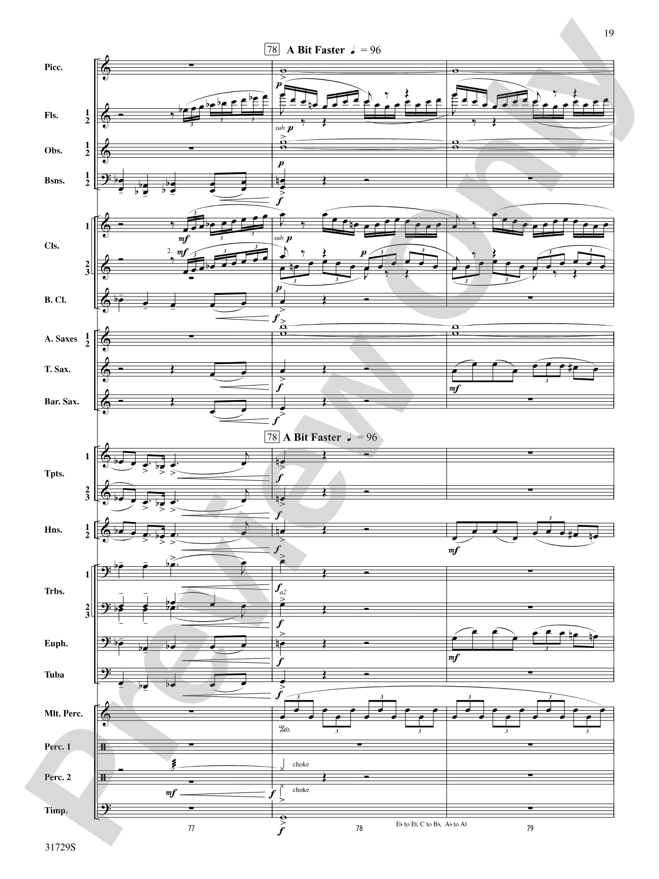 Beyond the Horizon: Concert Band Conductor Score & Parts