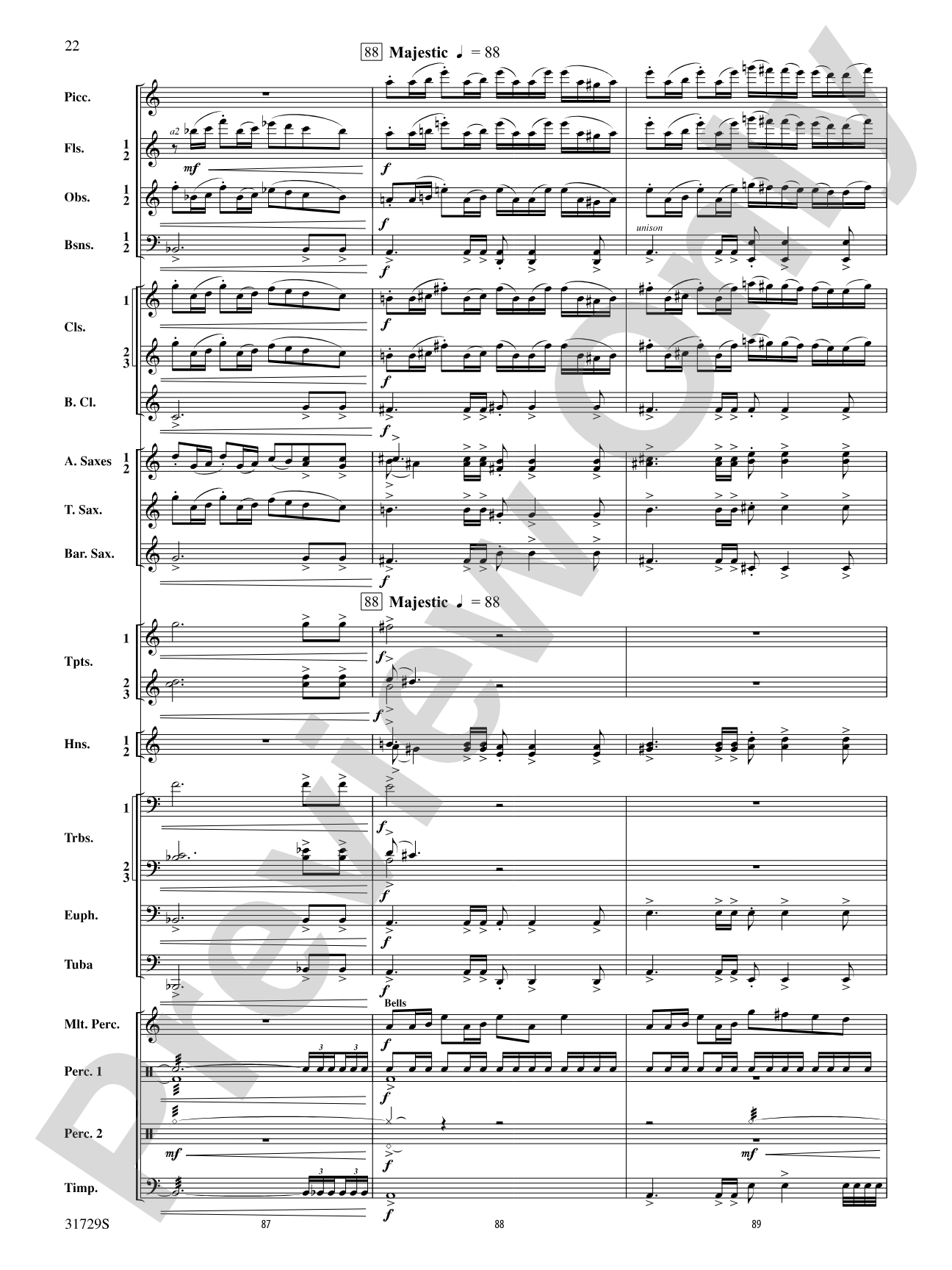 Beyond the Horizon: Concert Band Conductor Score & Parts