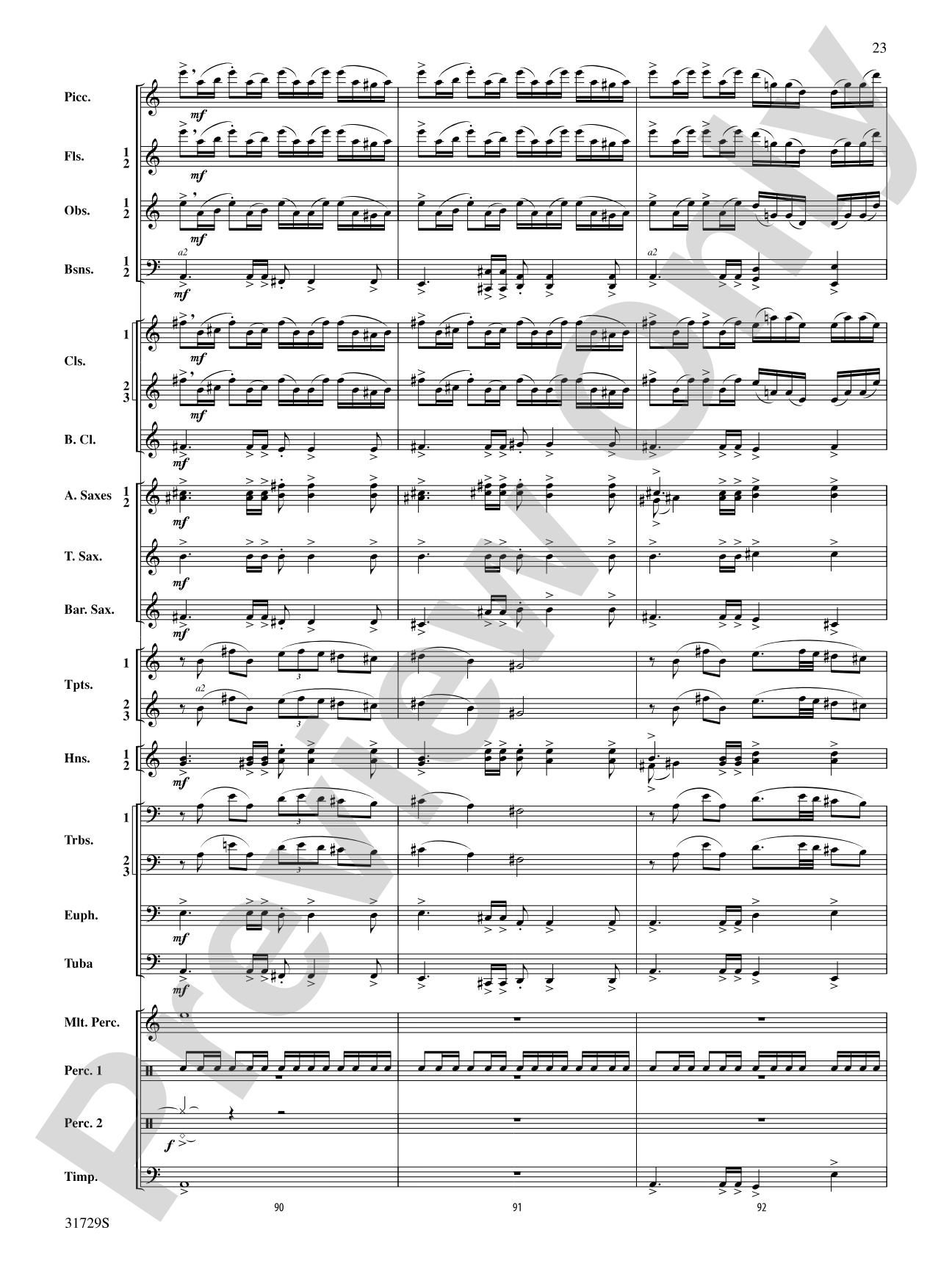 Beyond the Horizon: Concert Band Conductor Score & Parts