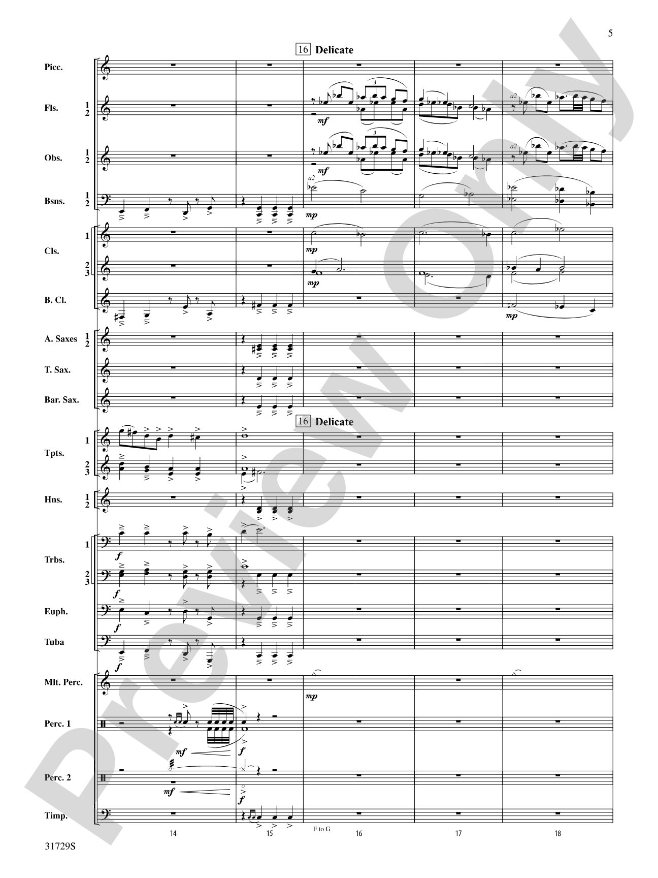 Beyond the Horizon: Concert Band Conductor Score & Parts