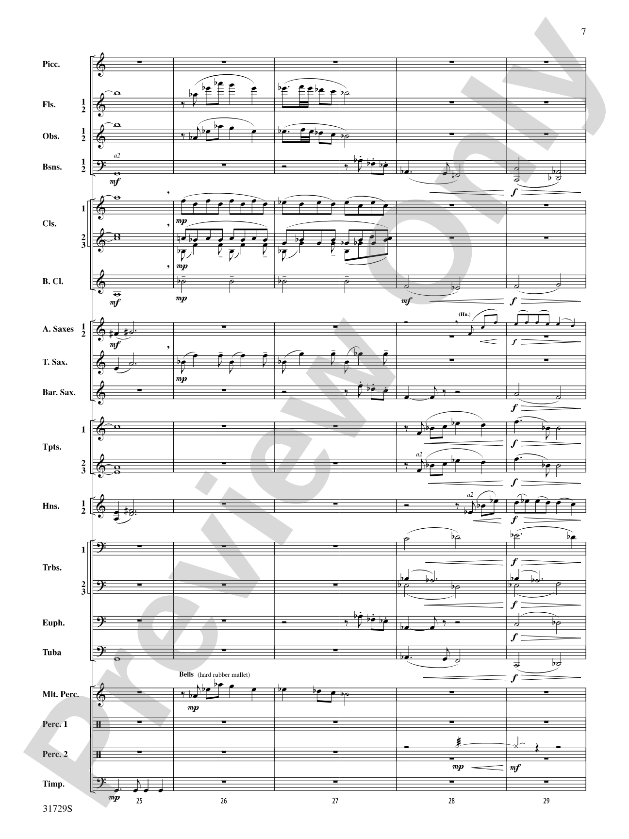 Beyond the Horizon: Concert Band Conductor Score & Parts