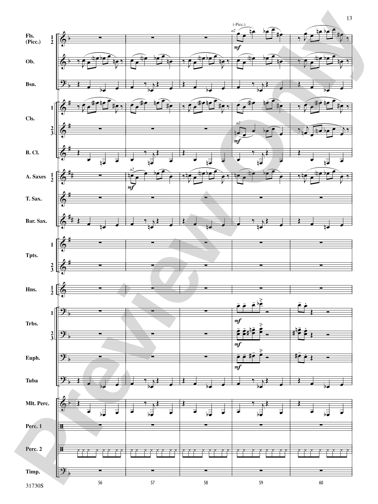 They Shall Run and Be Free: Concert Band Conductor Score & Parts