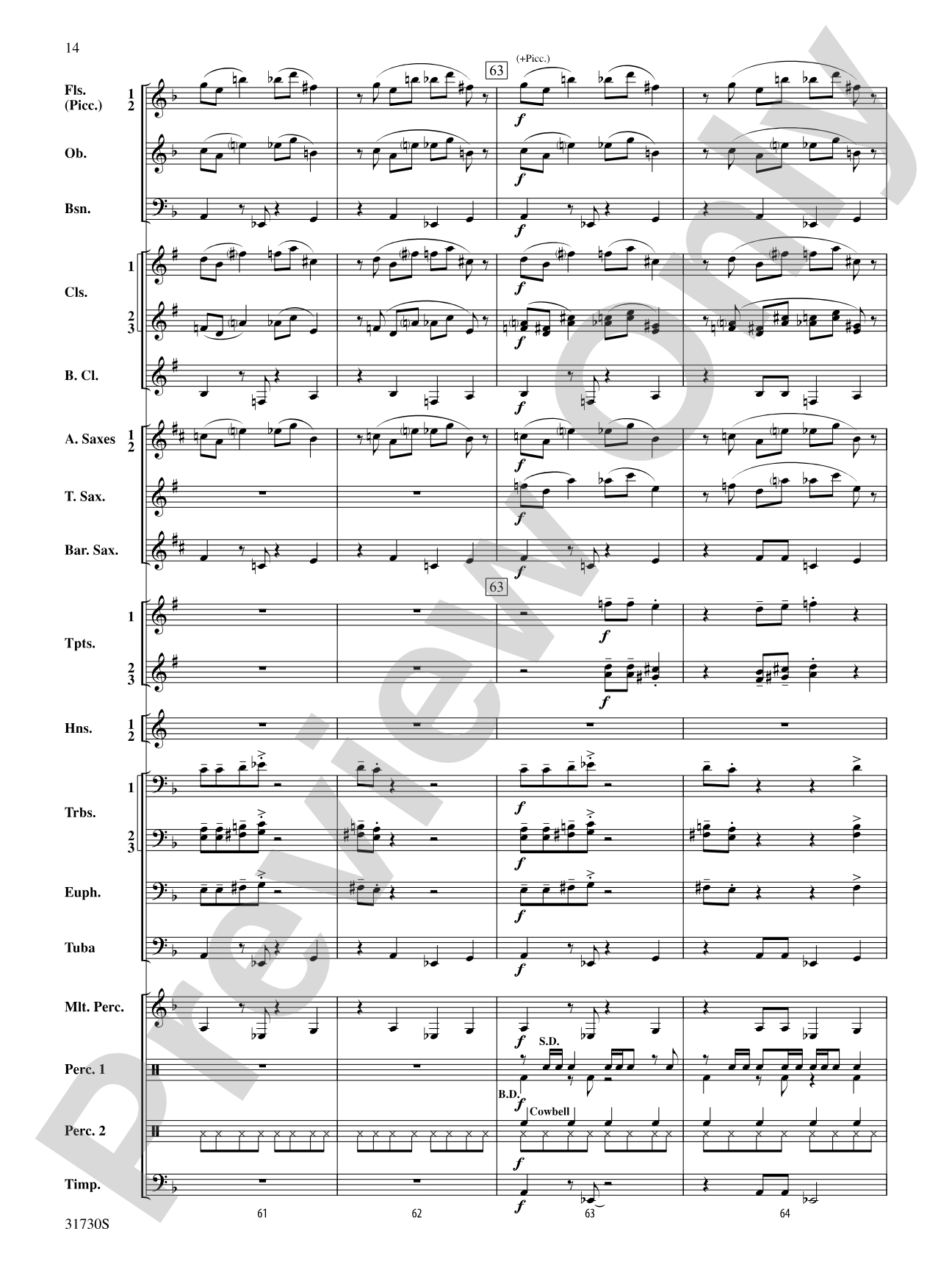 They Shall Run and Be Free: Concert Band Conductor Score & Parts