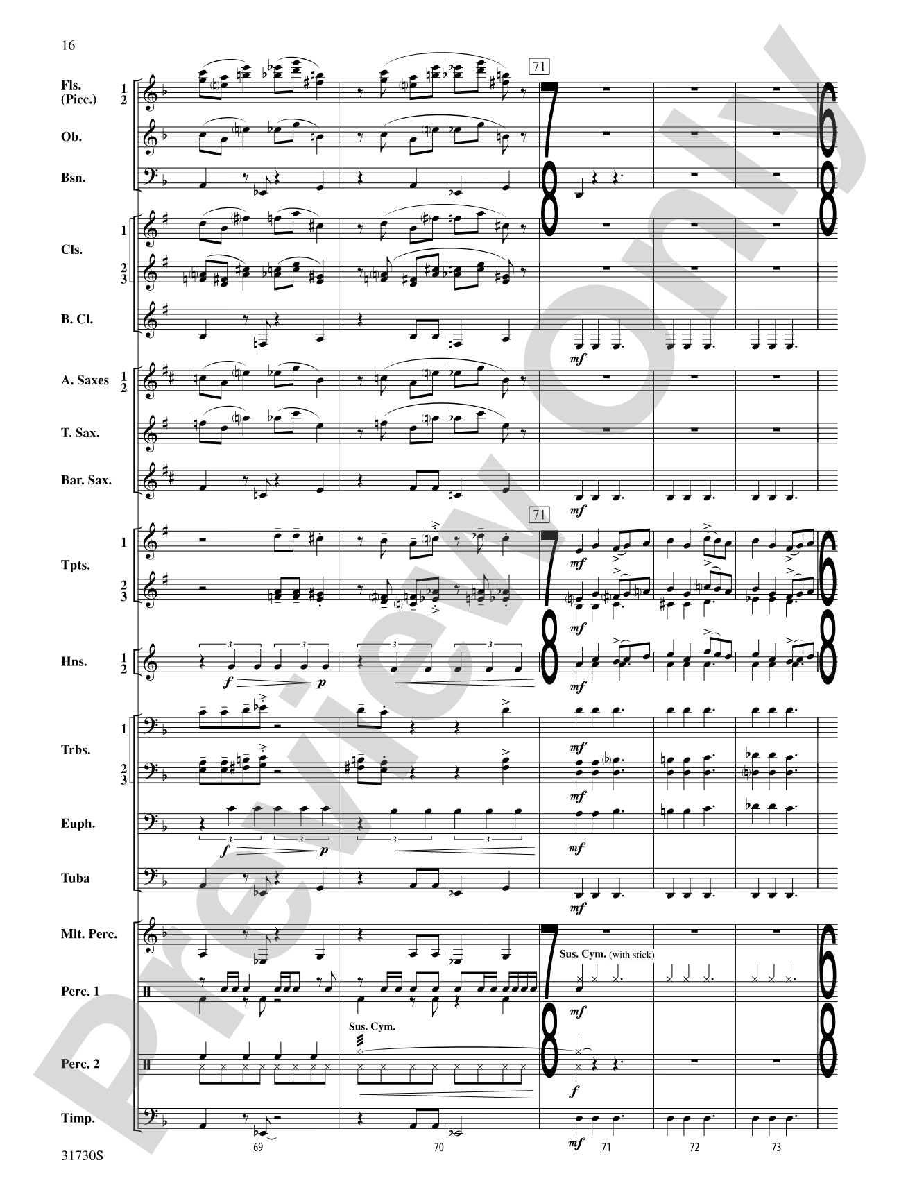 They Shall Run and Be Free: Concert Band Conductor Score & Parts