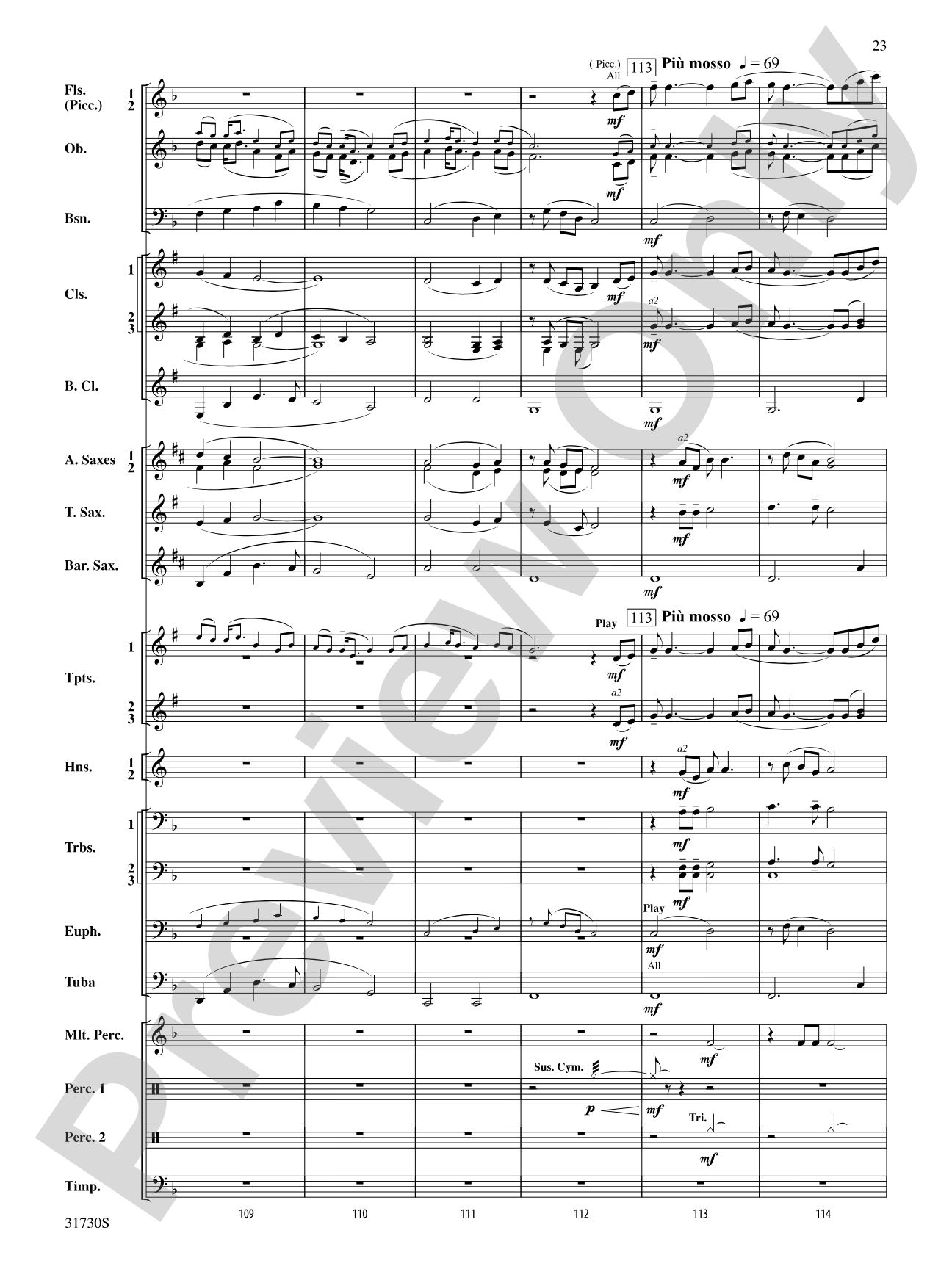 They Shall Run and Be Free: Concert Band Conductor Score & Parts