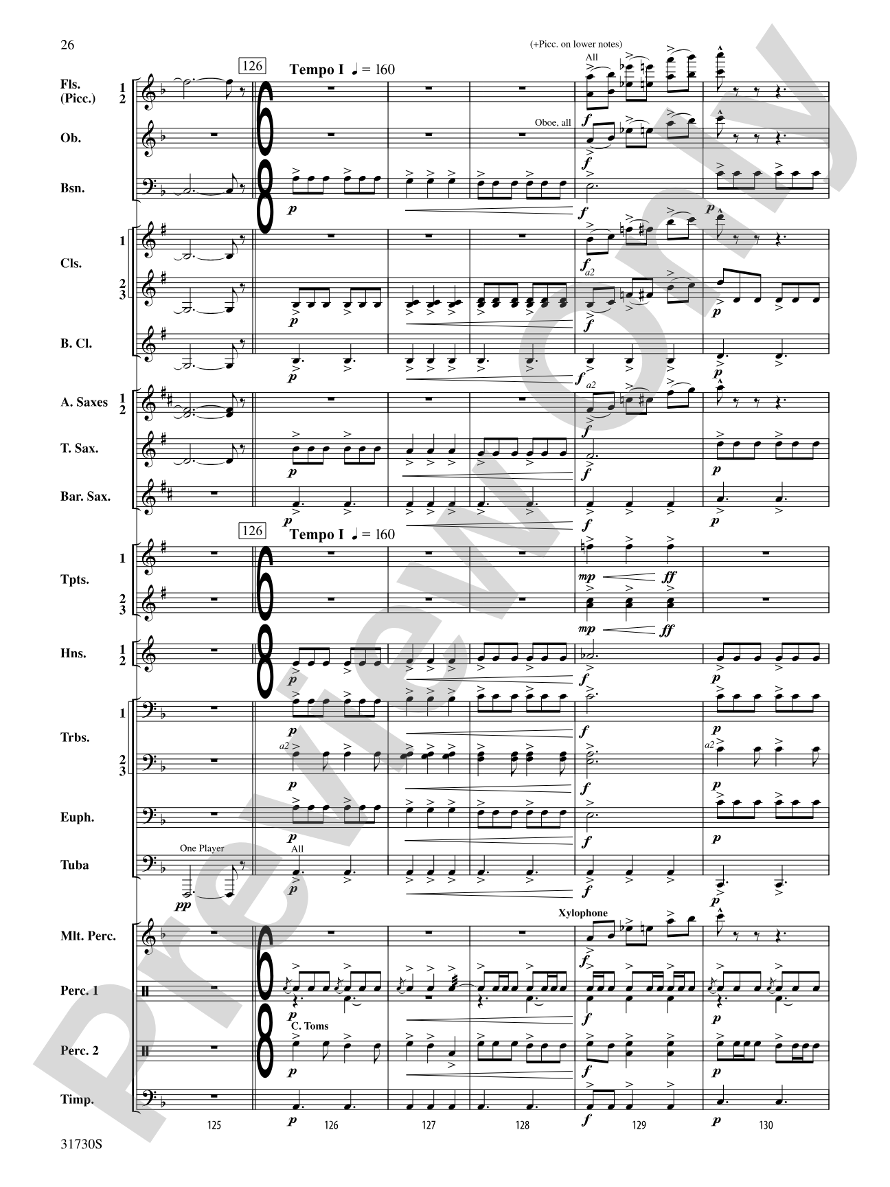 They Shall Run and Be Free: Concert Band Conductor Score & Parts