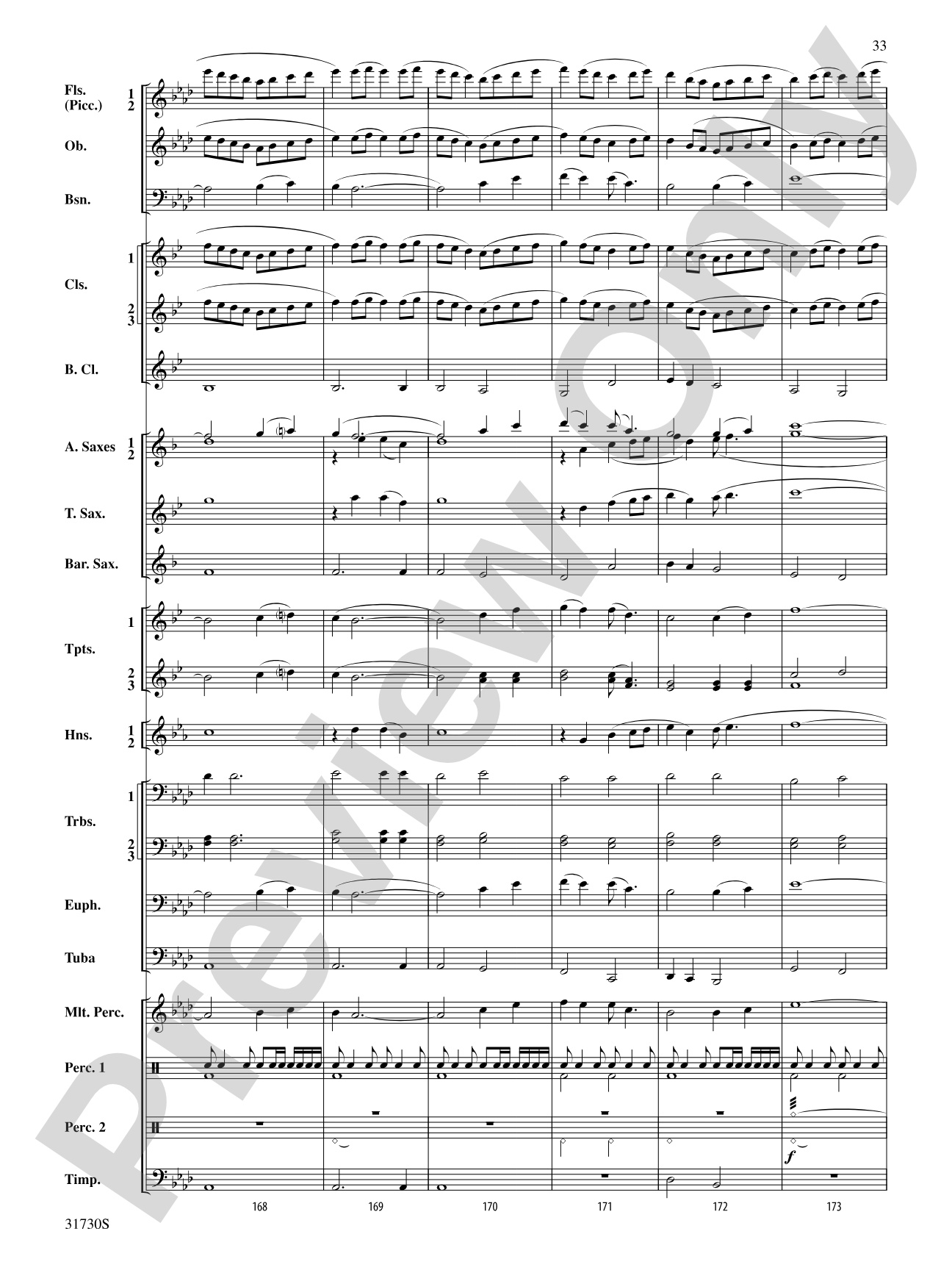 They Shall Run and Be Free: Concert Band Conductor Score & Parts