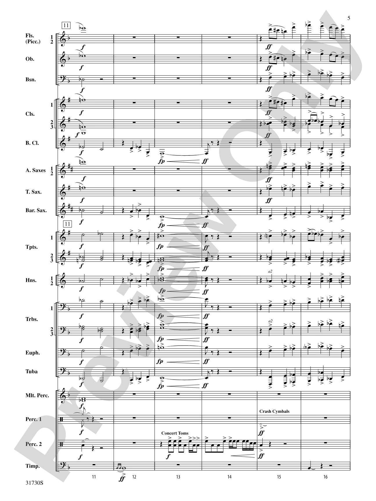 They Shall Run and Be Free: Concert Band Conductor Score & Parts