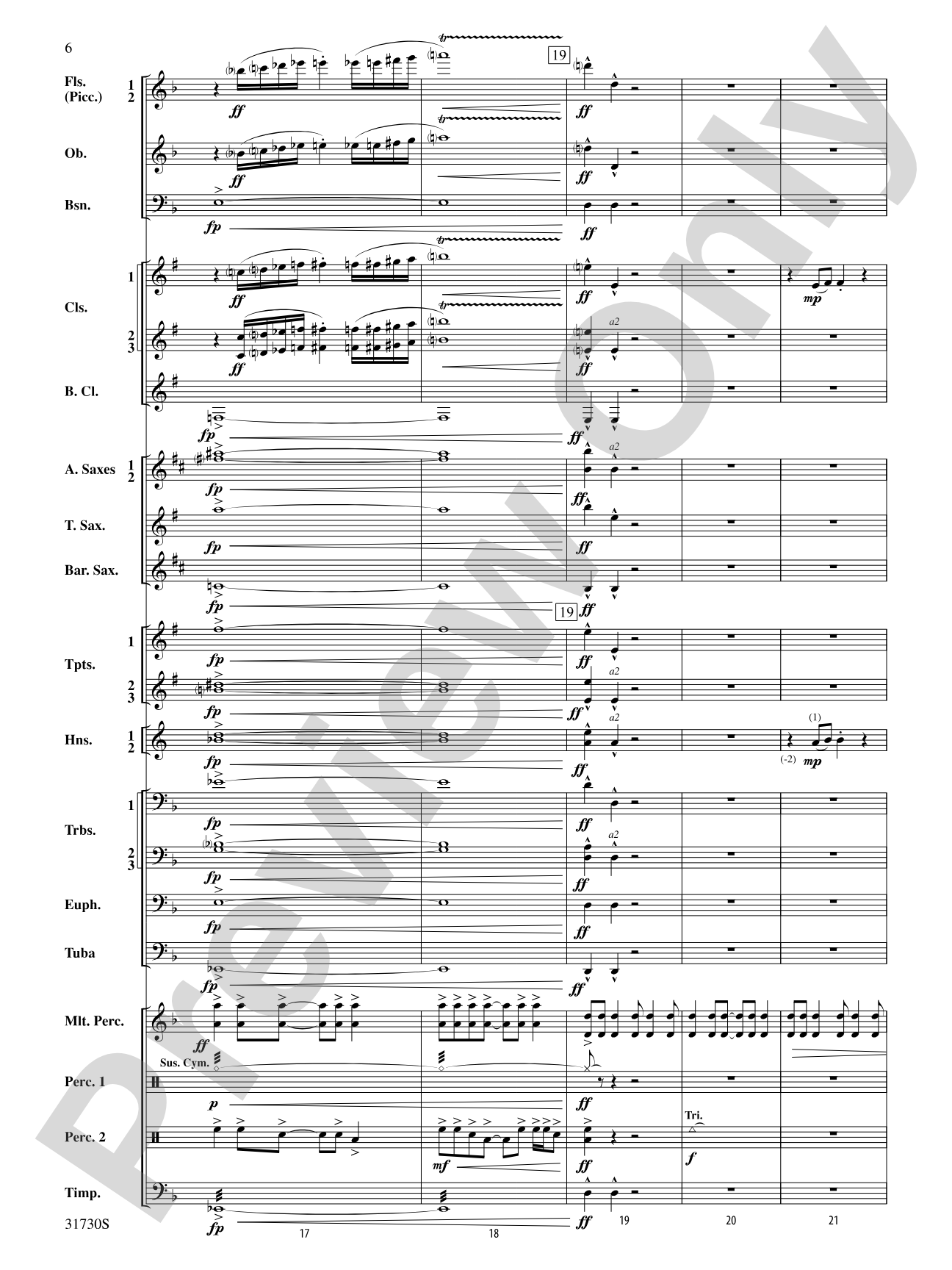They Shall Run and Be Free: Concert Band Conductor Score & Parts