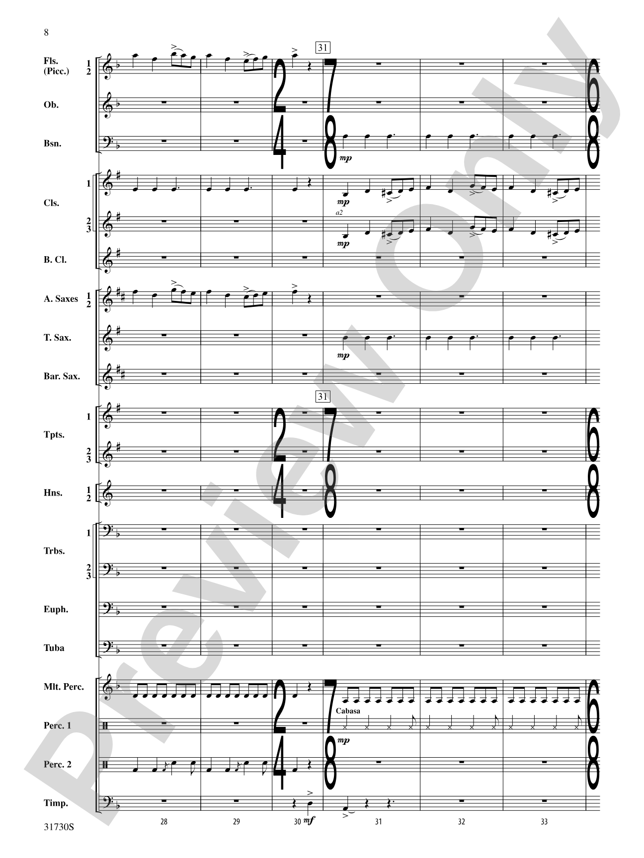 They Shall Run and Be Free: Concert Band Conductor Score & Parts