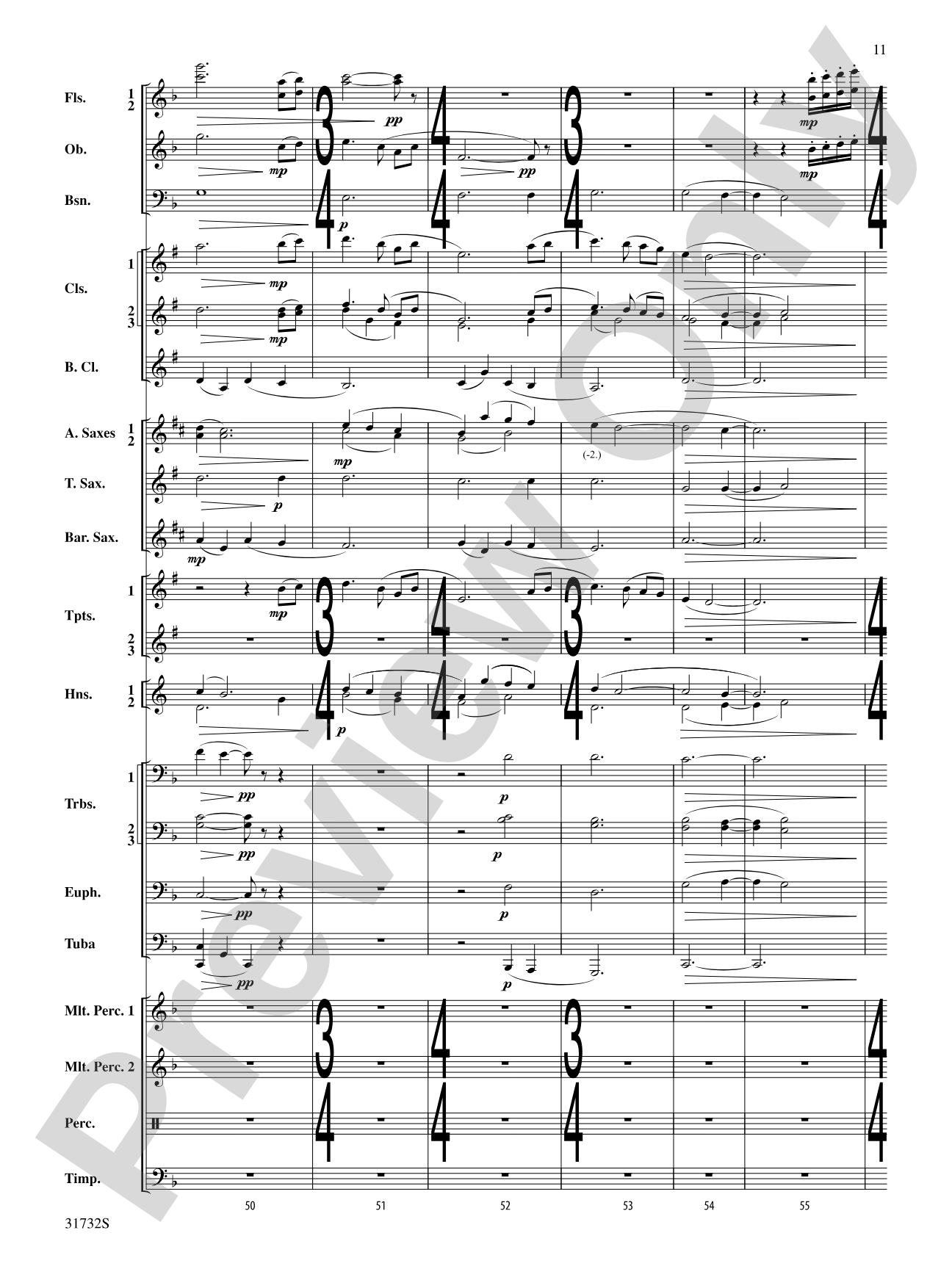On Wings of Angels: Concert Band Conductor Score & Parts