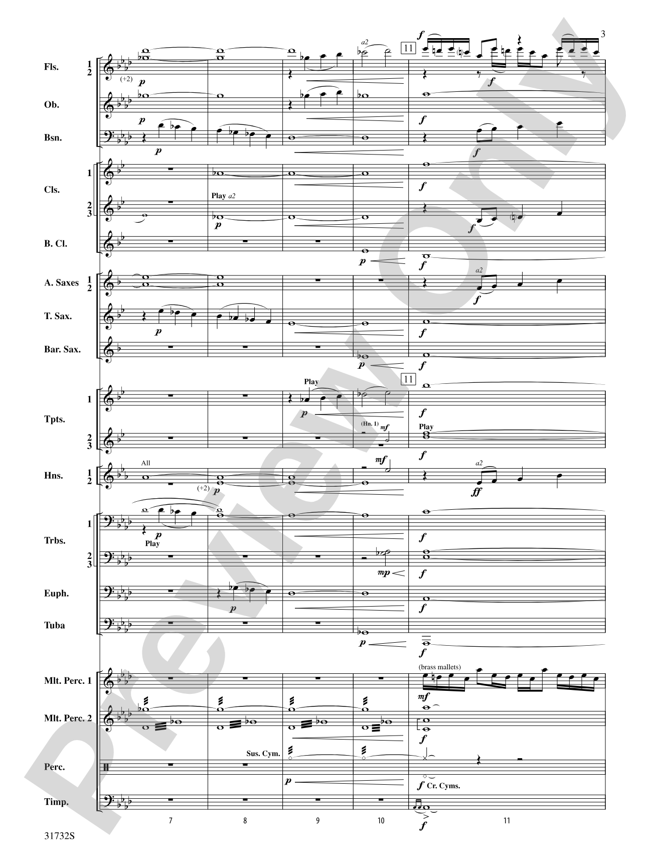On Wings of Angels: Concert Band Conductor Score & Parts