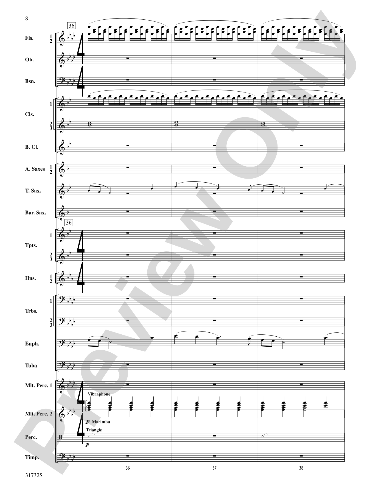 On Wings of Angels: Concert Band Conductor Score & Parts