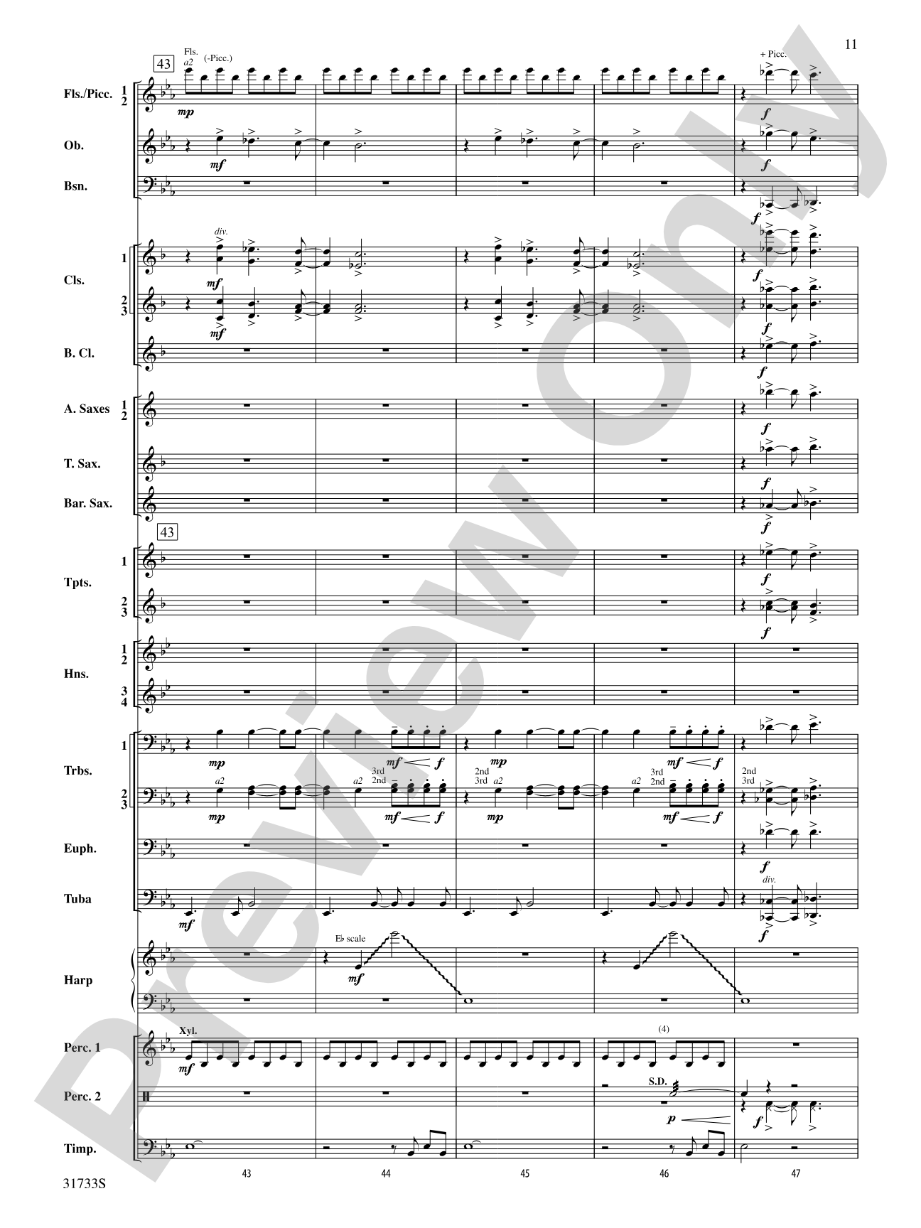Santa's Journey (Bringing "Joy to the World"): Concert Band Conductor Score & Parts