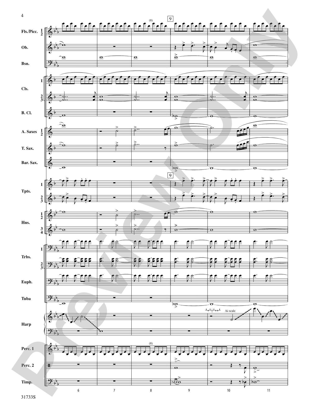 Santa's Journey (Bringing "Joy to the World"): Concert Band Conductor Score & Parts