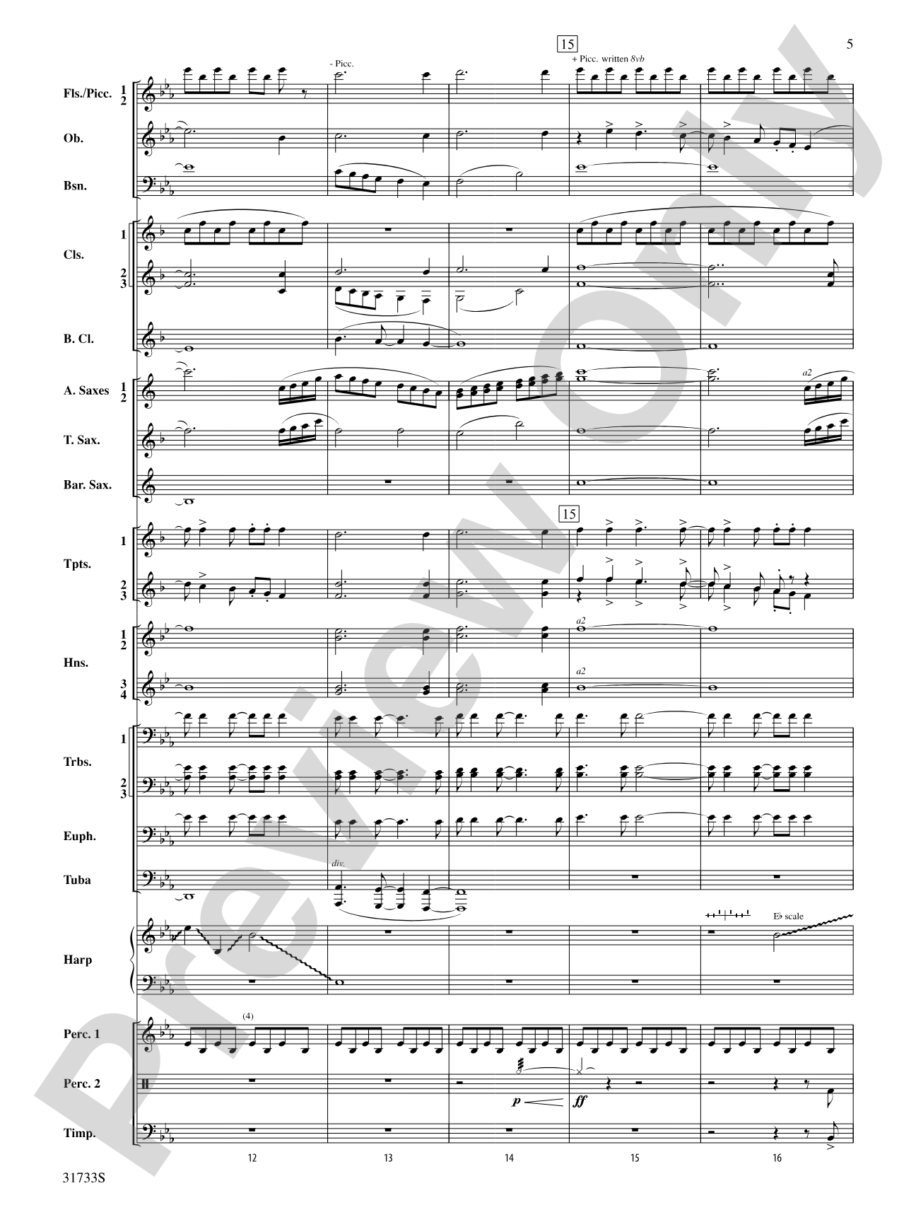 Santa's Journey (Bringing "Joy to the World"): Concert Band Conductor Score & Parts