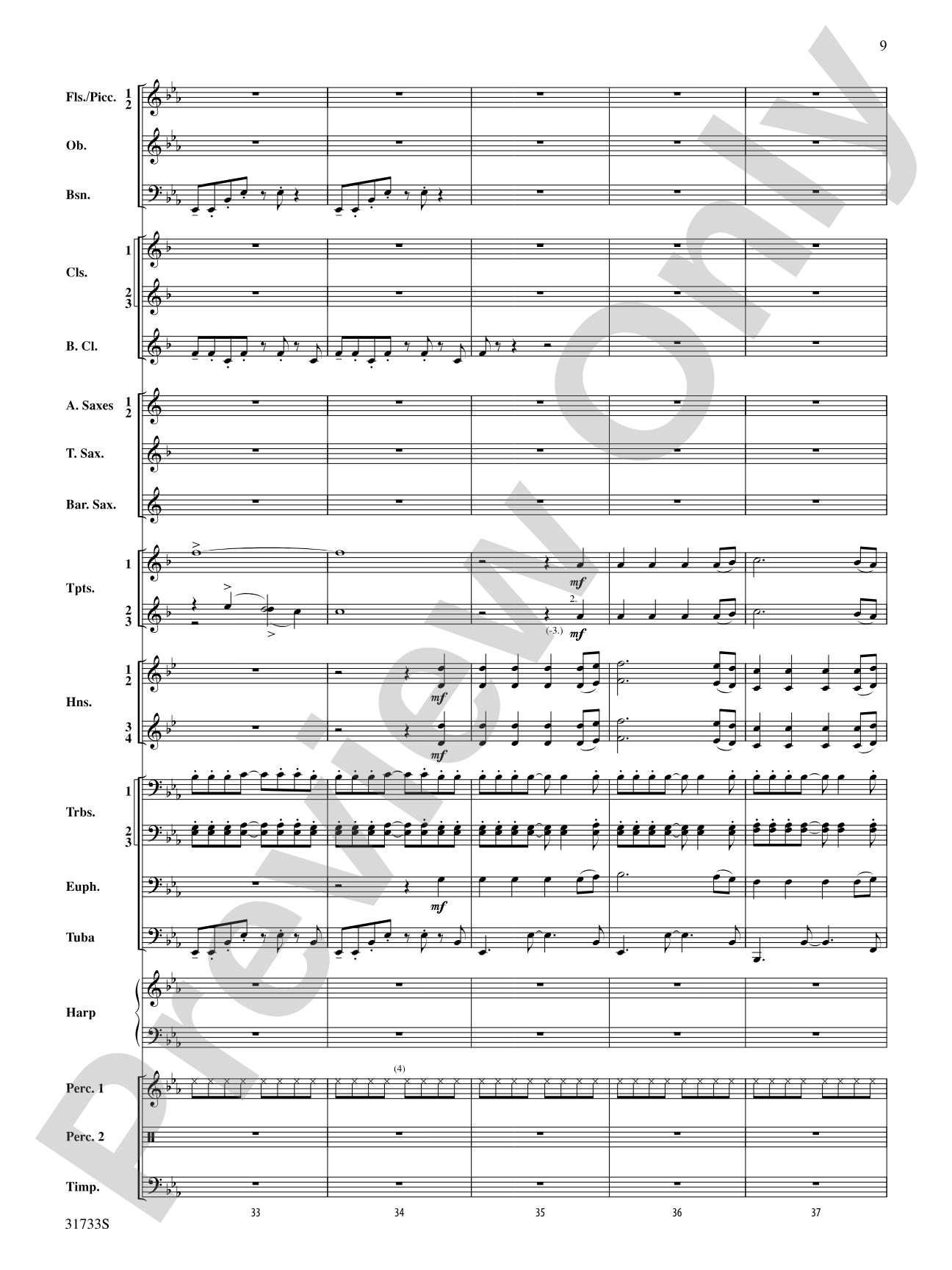 Santa's Journey (Bringing "Joy to the World"): Concert Band Conductor Score & Parts