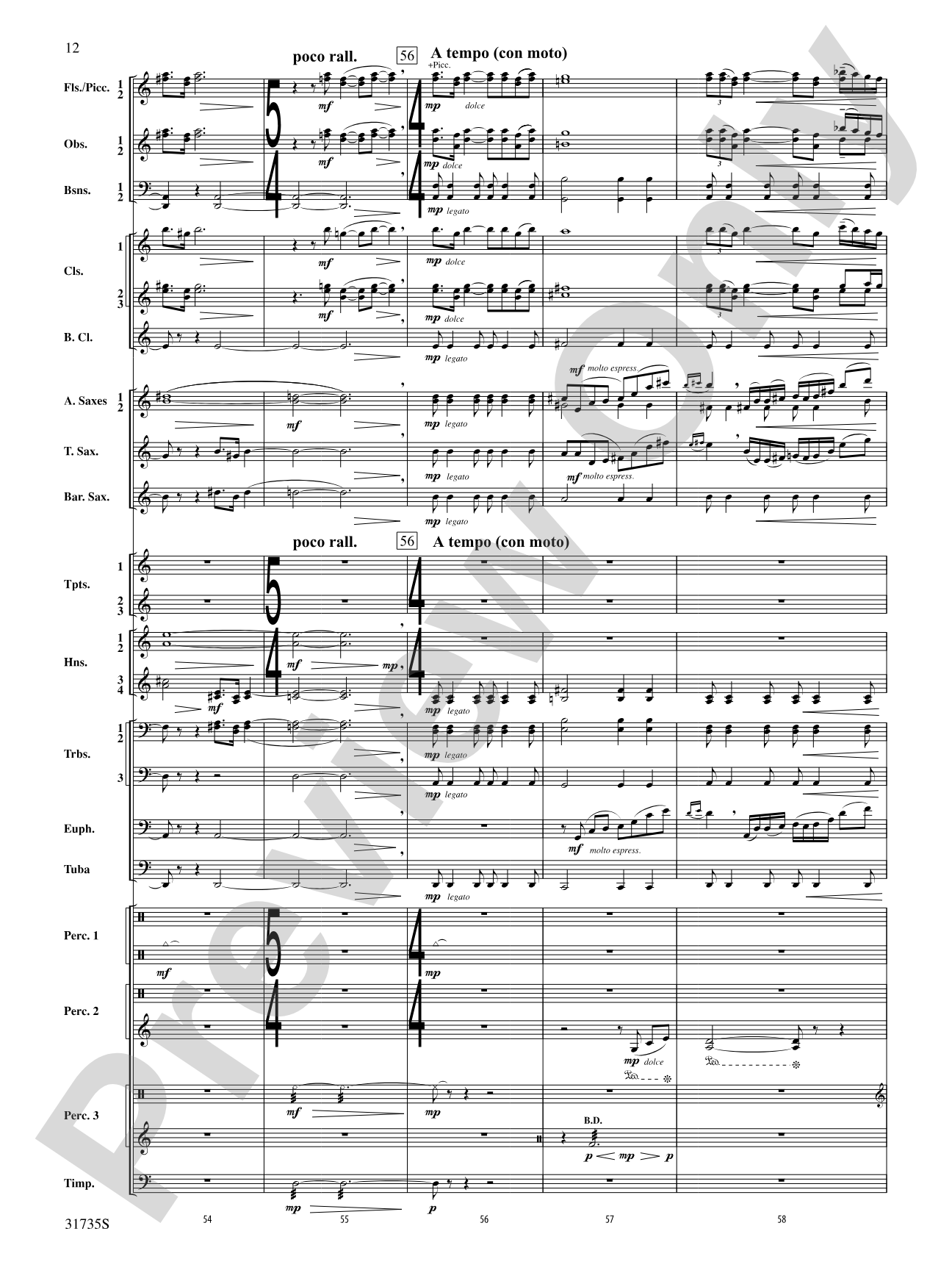 Heartland Sketches: Concert Band Conductor Score & Parts