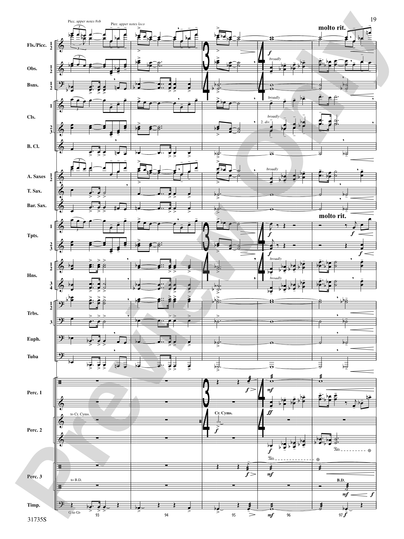 Heartland Sketches: Concert Band Conductor Score & Parts
