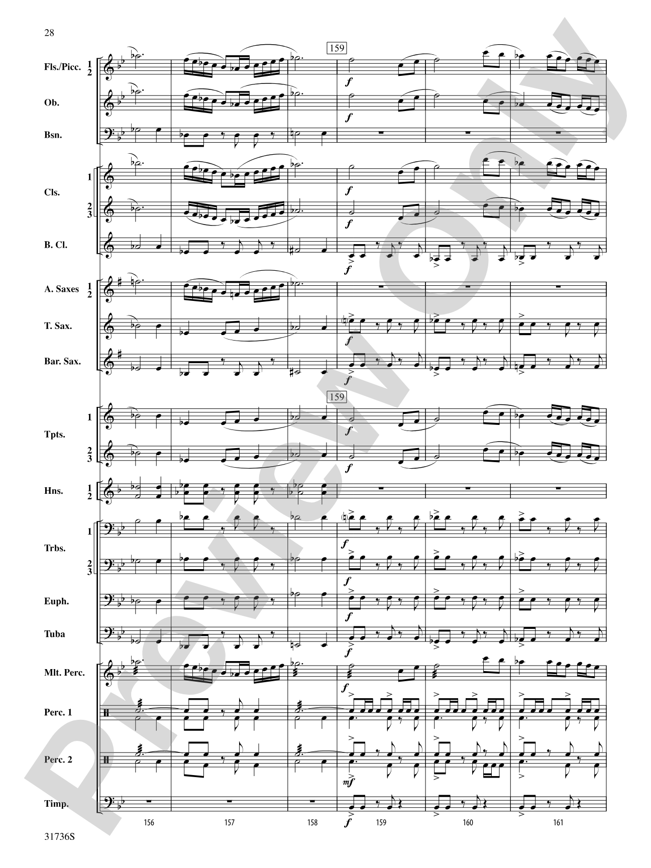 Aquia Hills: Concert Band Conductor Score & Parts