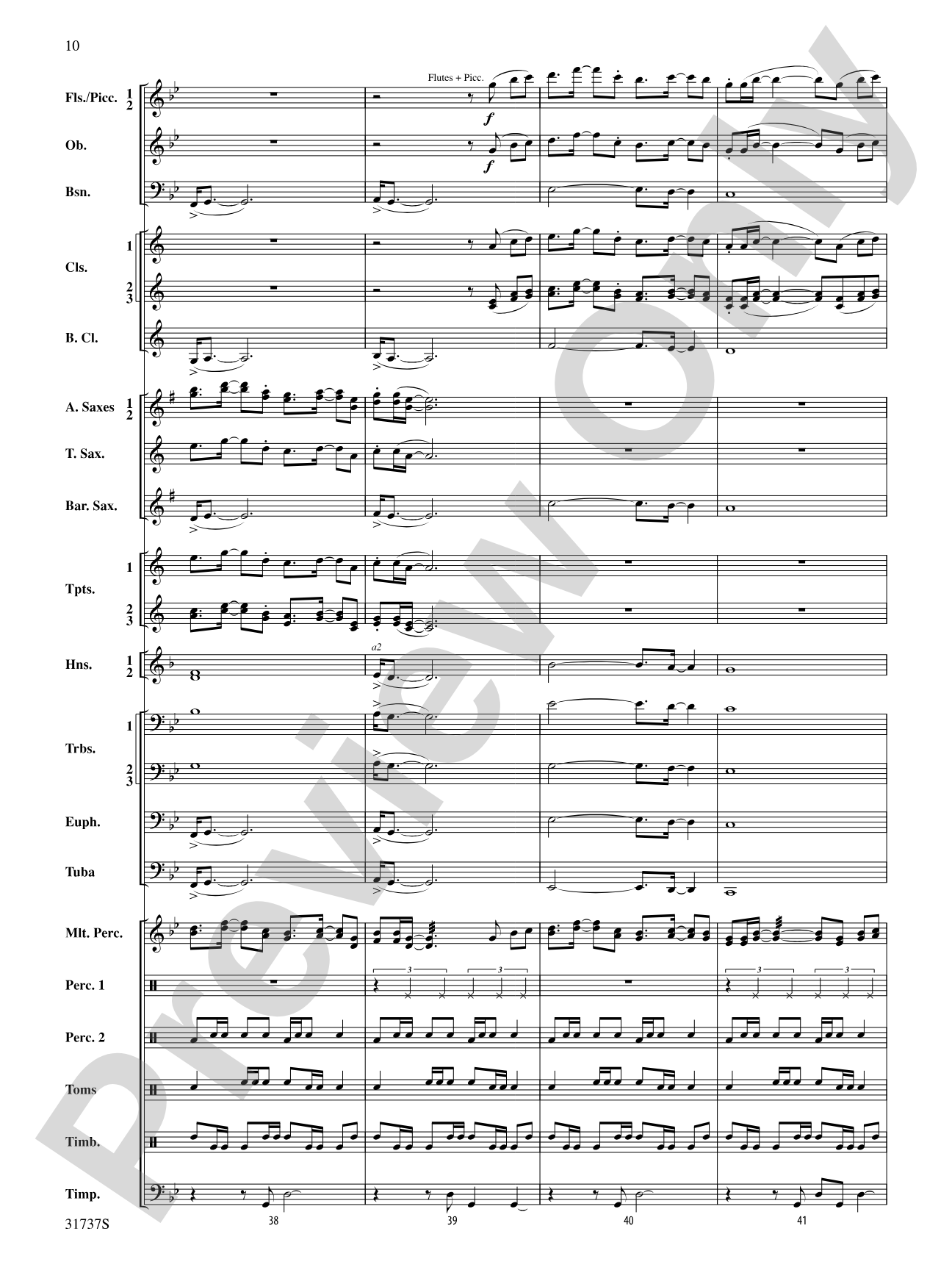 Legends of the Yucatan: Concert Band Conductor Score & Parts