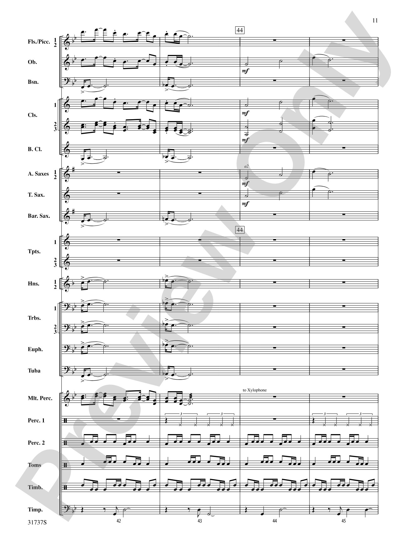 Legends of the Yucatan: Concert Band Conductor Score & Parts