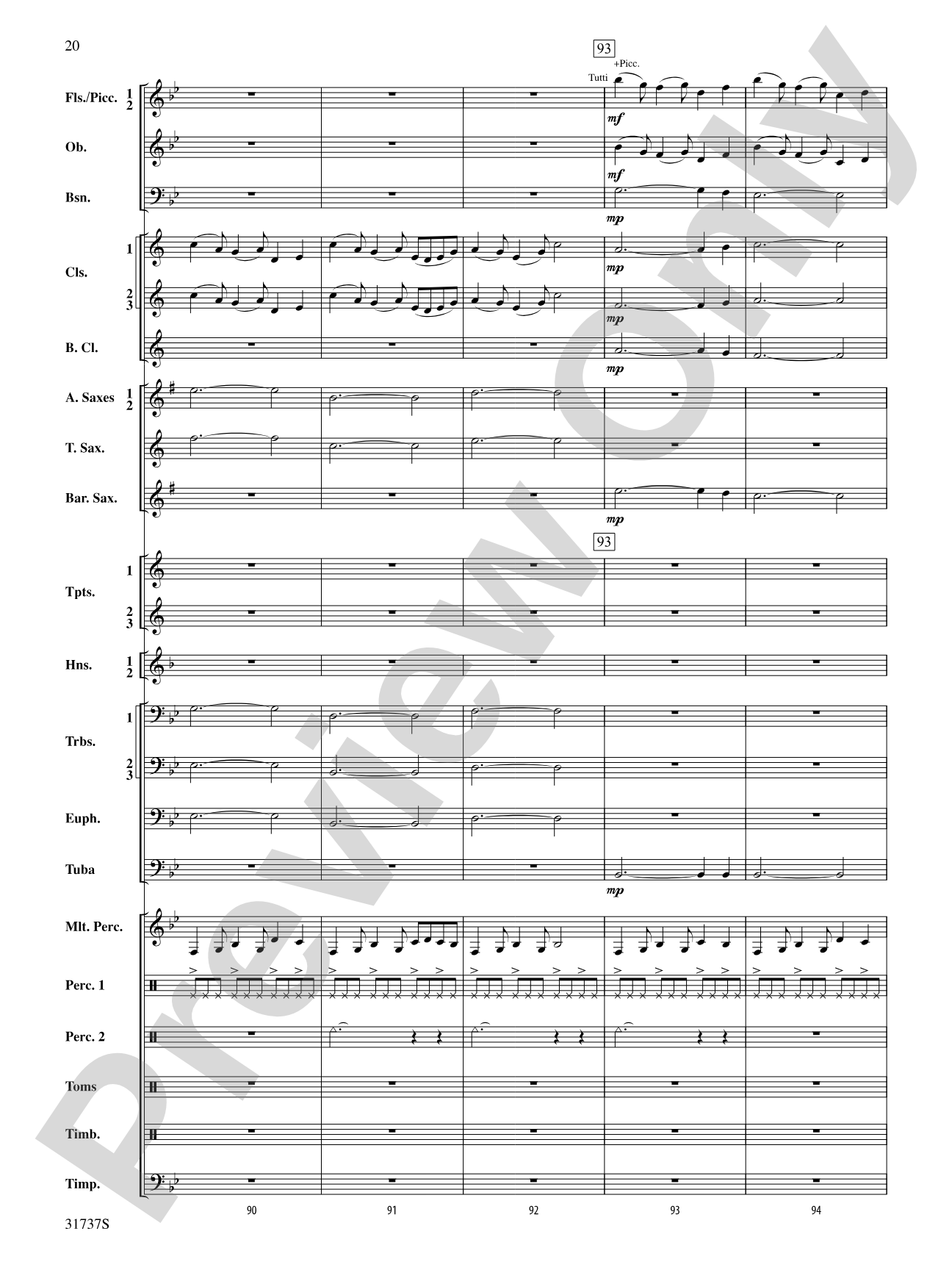 Legends of the Yucatan: Concert Band Conductor Score & Parts