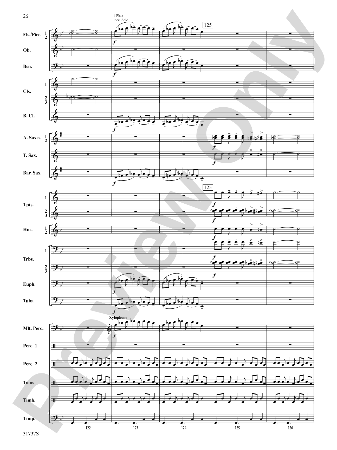 Legends of the Yucatan: Concert Band Conductor Score & Parts