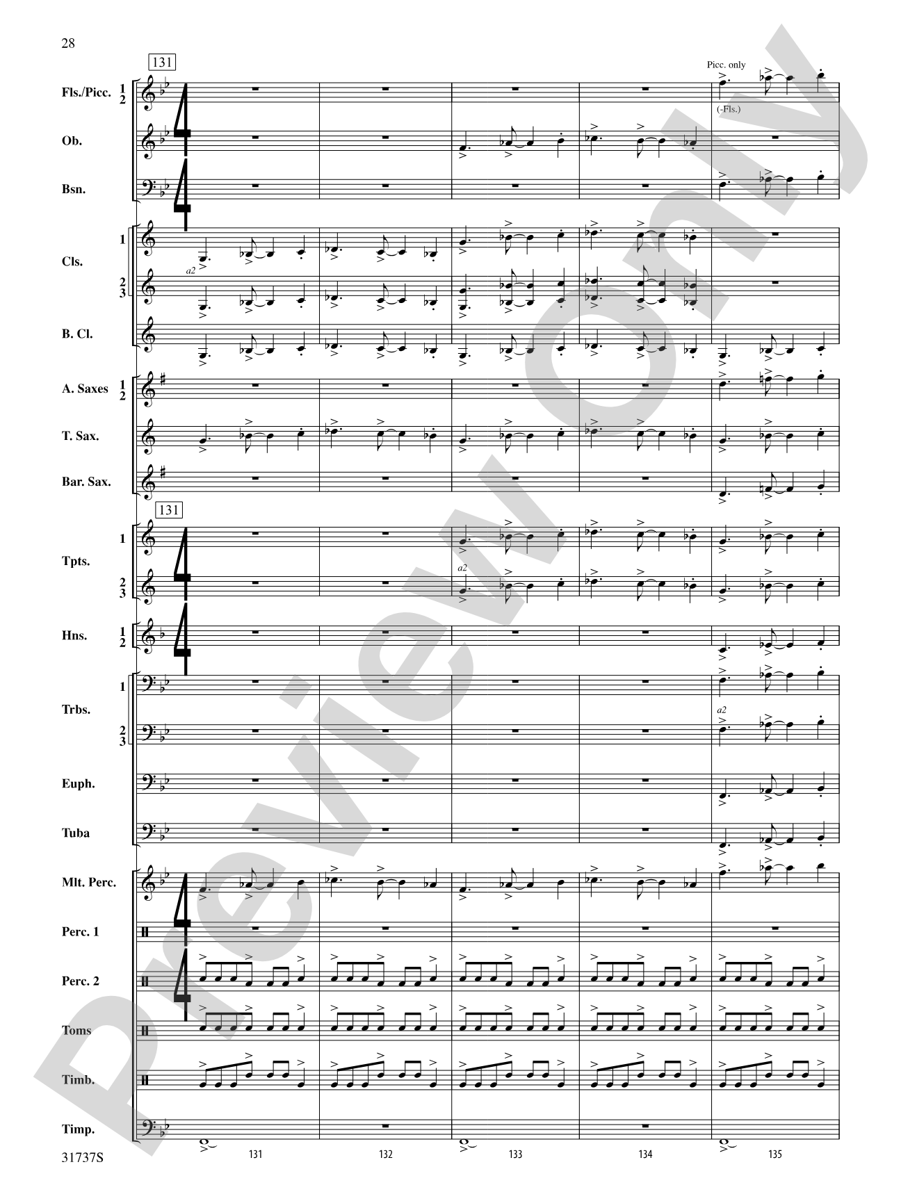 Legends of the Yucatan: Concert Band Conductor Score & Parts