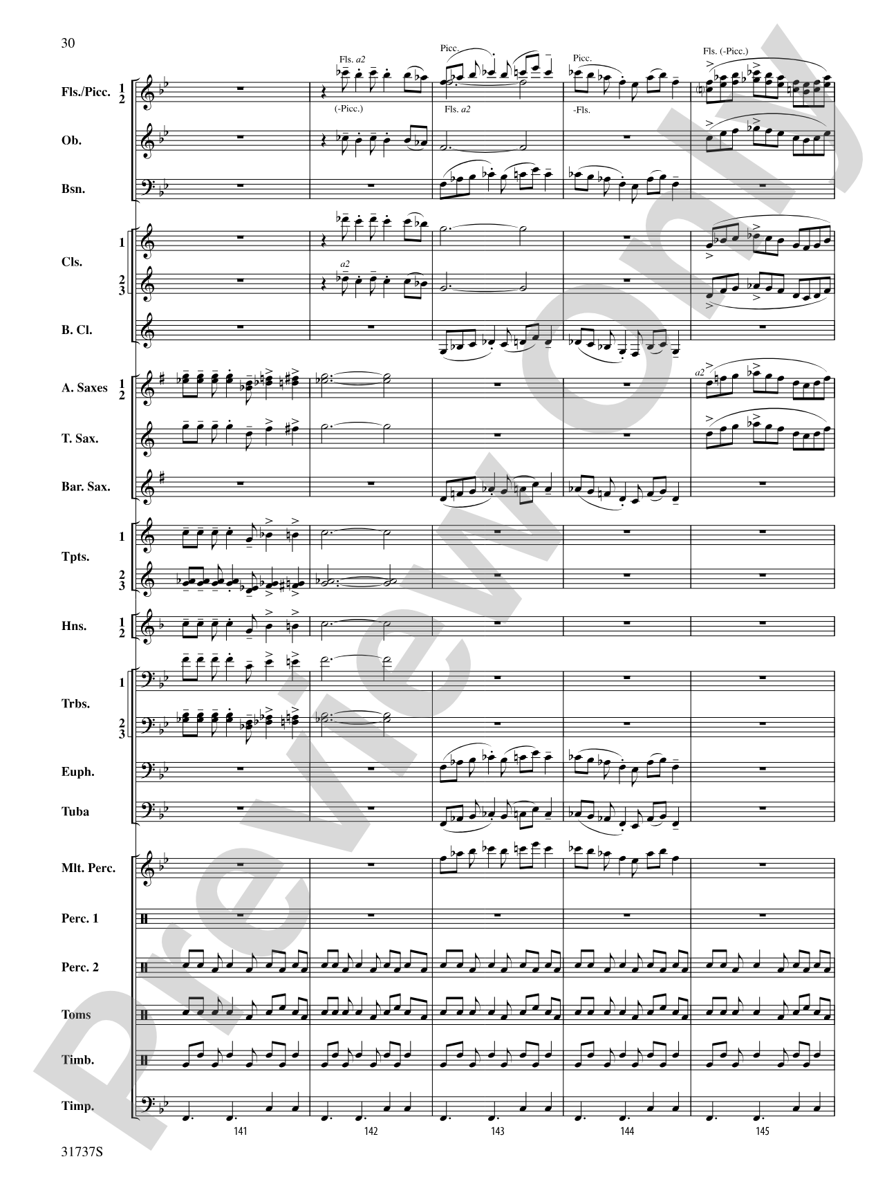 Legends of the Yucatan: Concert Band Conductor Score & Parts