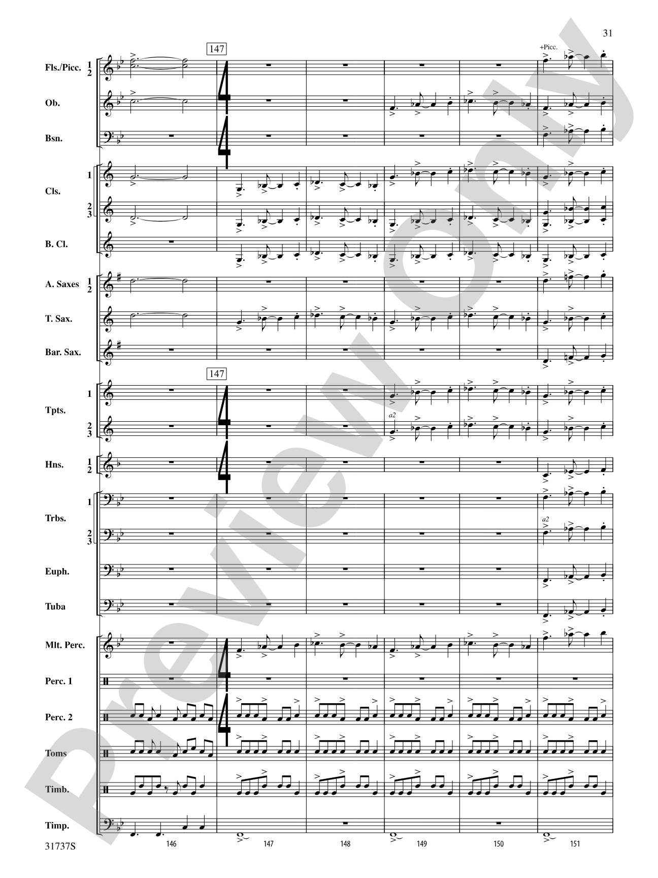 Legends of the Yucatan: Concert Band Conductor Score & Parts