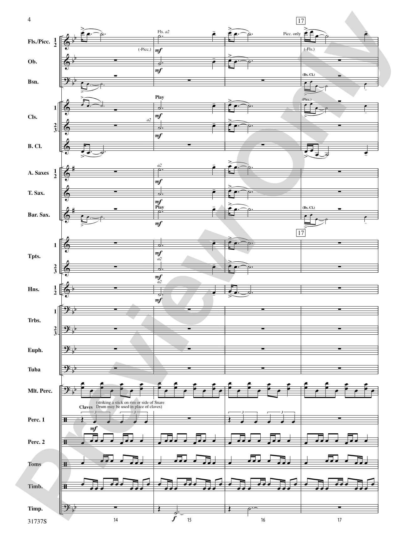 Legends of the Yucatan: Concert Band Conductor Score & Parts