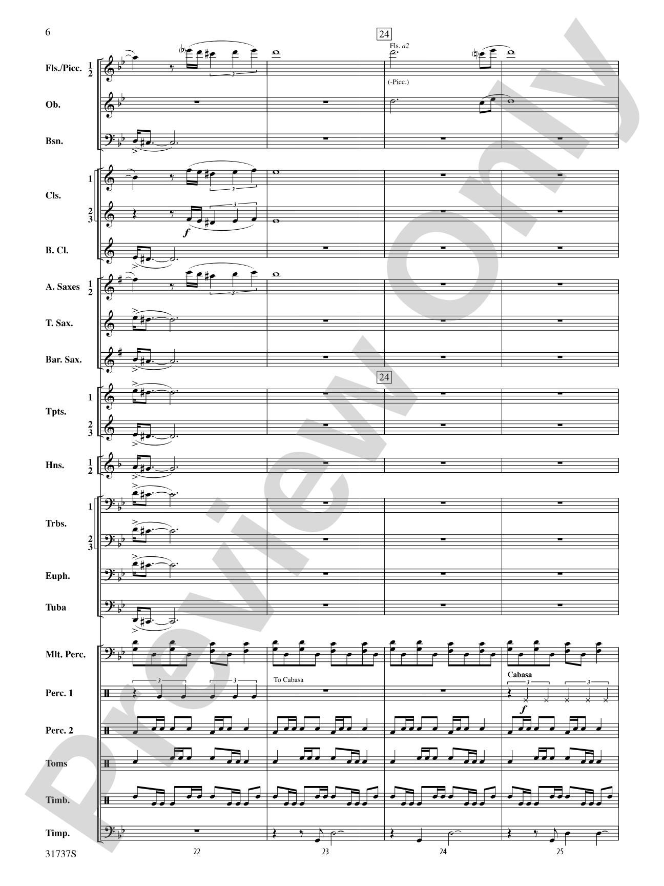 Legends of the Yucatan: Concert Band Conductor Score & Parts