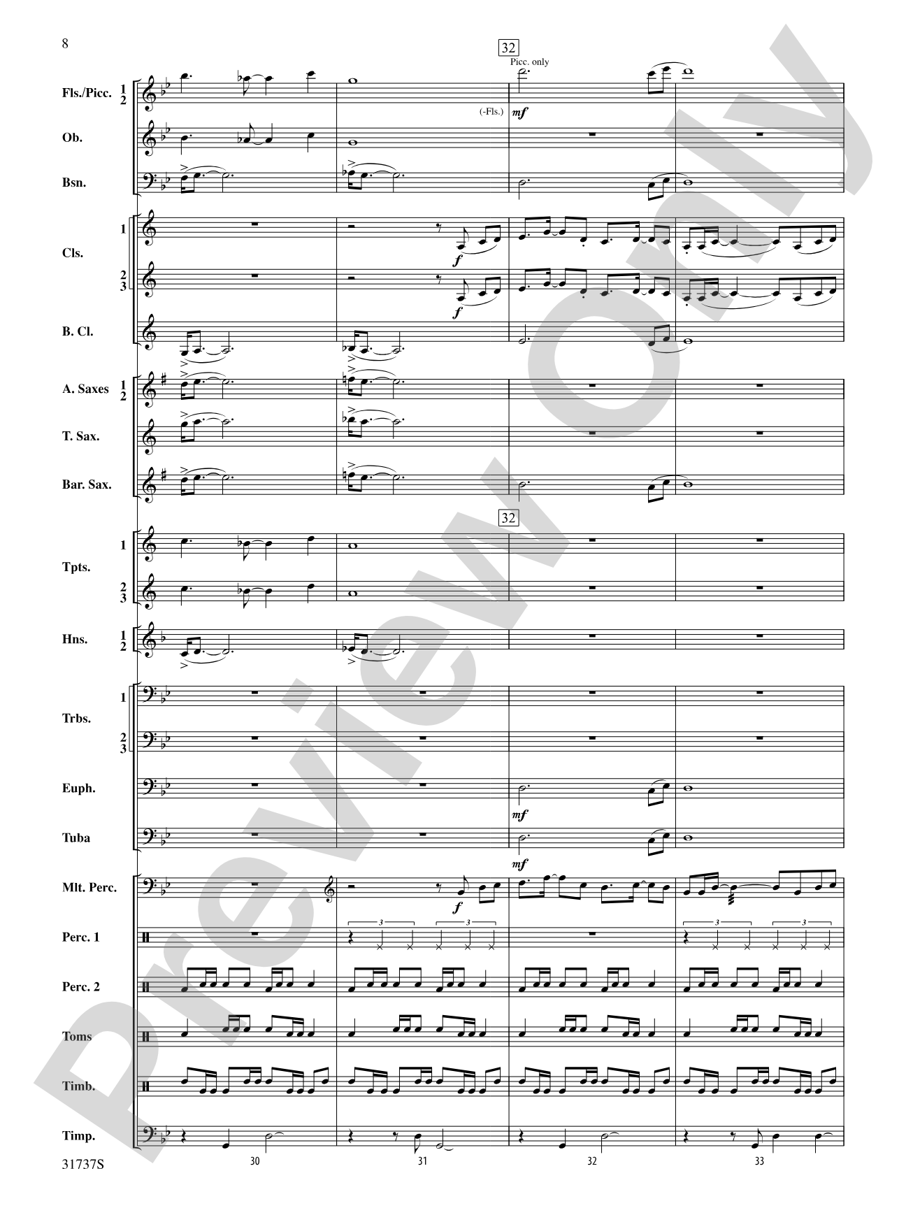 Legends of the Yucatan: Concert Band Conductor Score & Parts