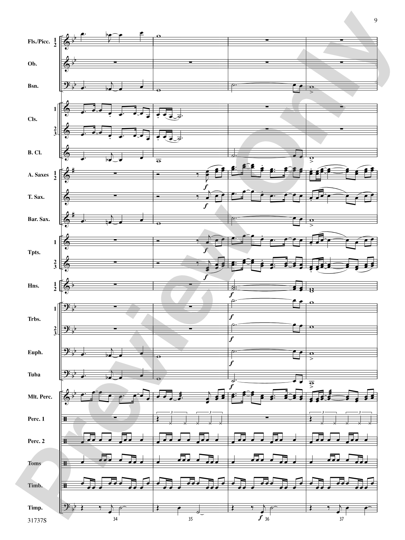 Legends of the Yucatan: Concert Band Conductor Score & Parts