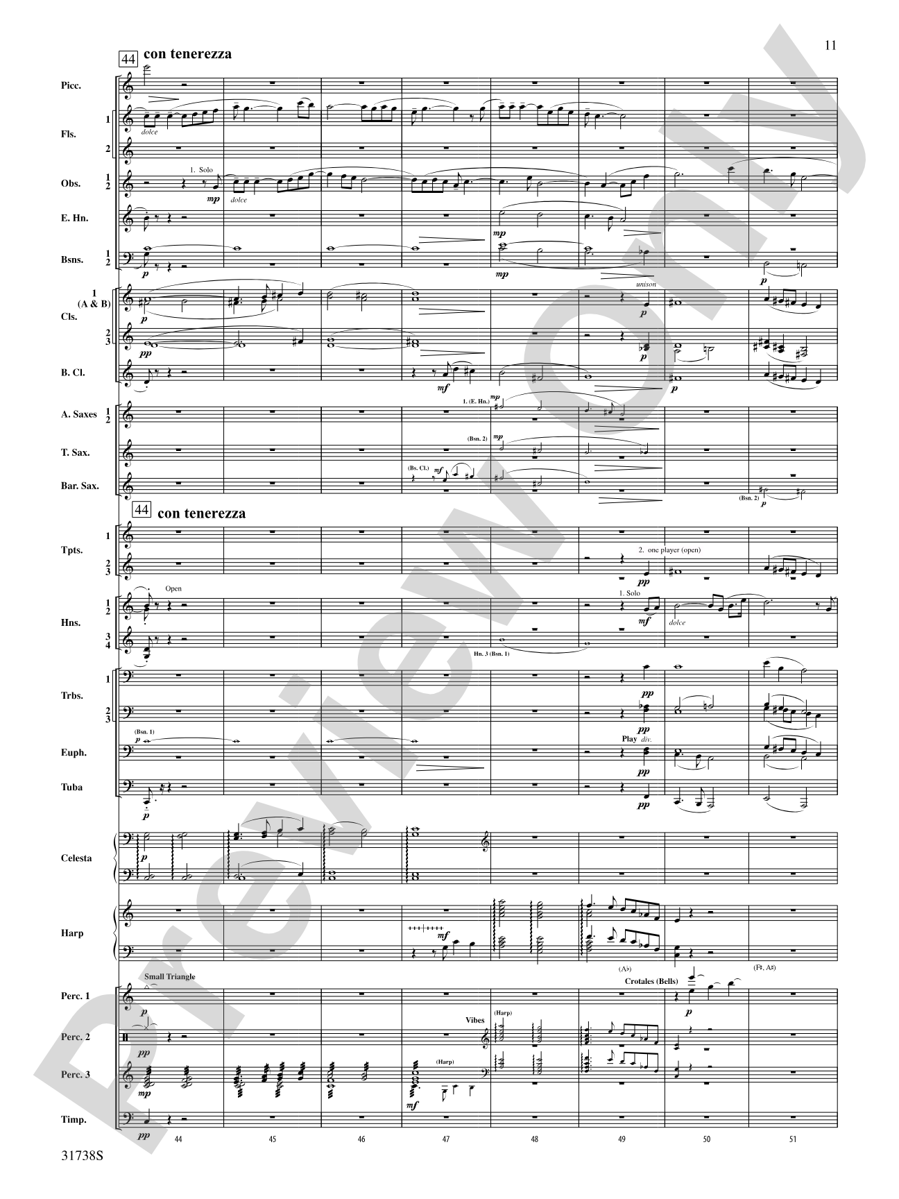 Shenandoah: Concert Band Conductor Score & Parts