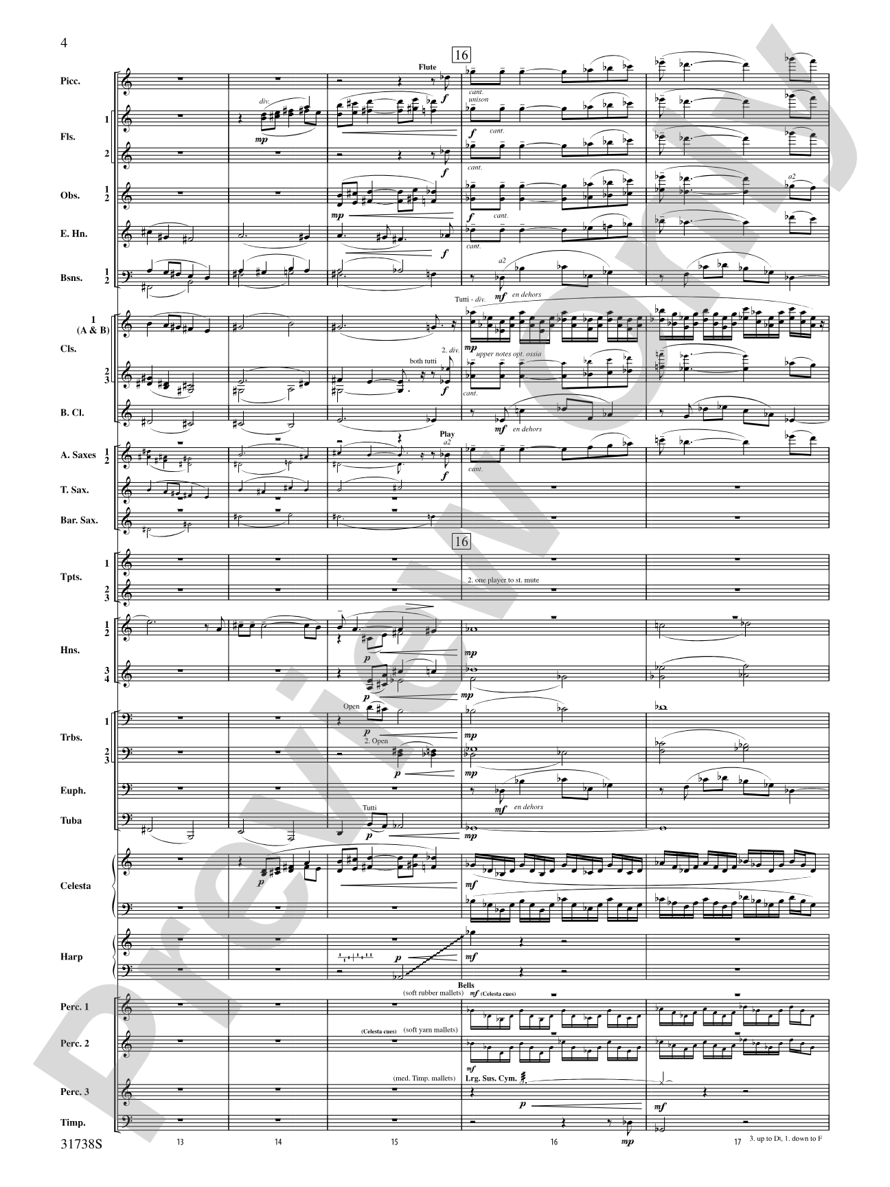 Shenandoah: Concert Band Conductor Score & Parts