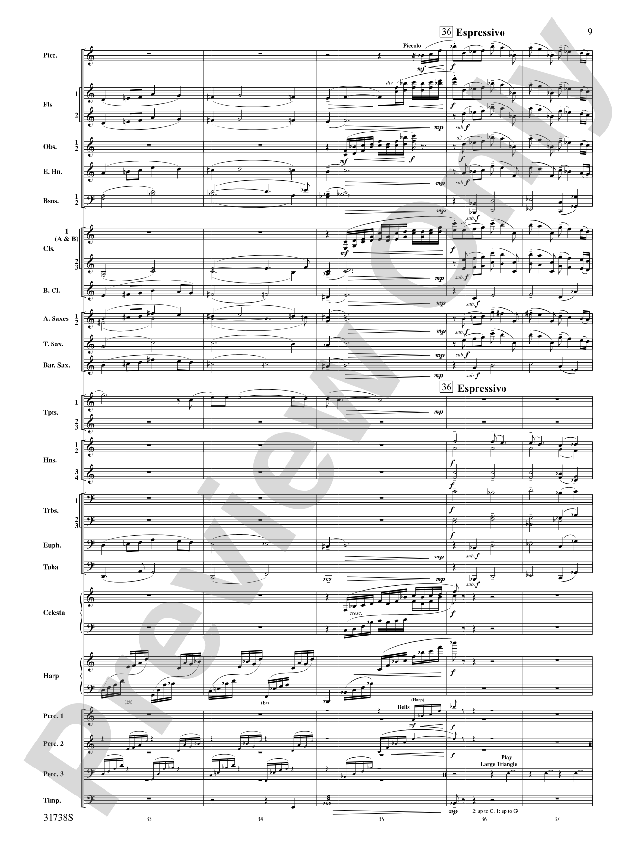 Shenandoah: Concert Band Conductor Score & Parts