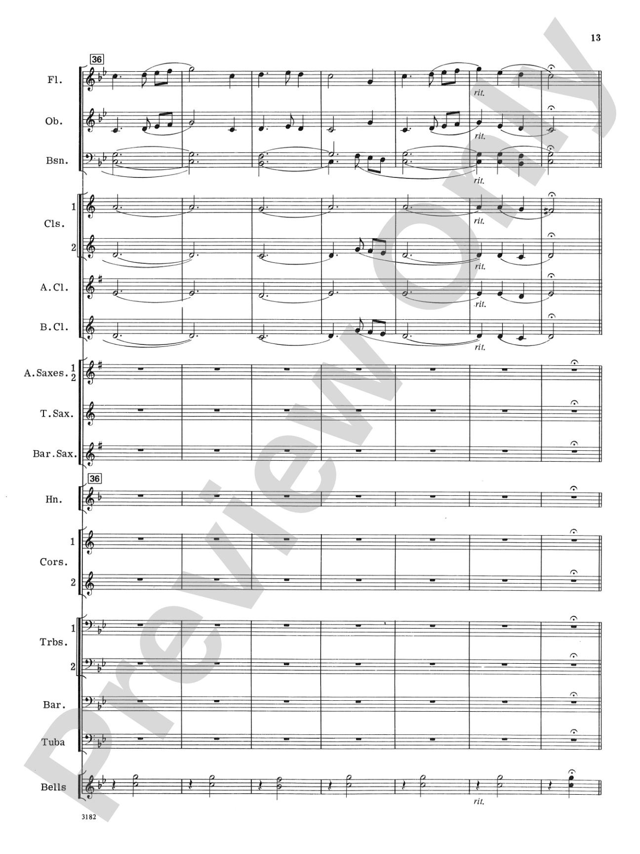 Appalachian Trail: Concert Band Conductor Score & Parts