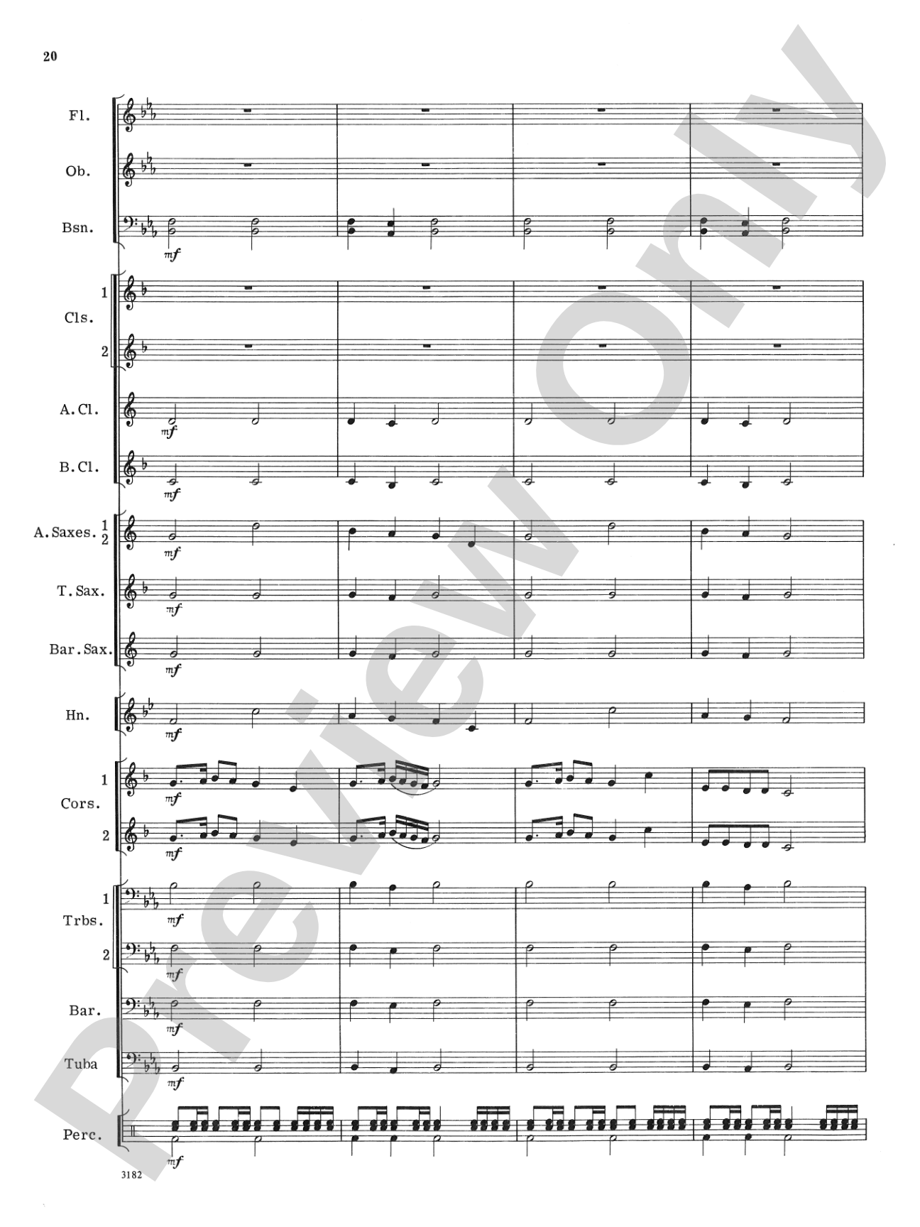 Appalachian Trail: Concert Band Conductor Score & Parts