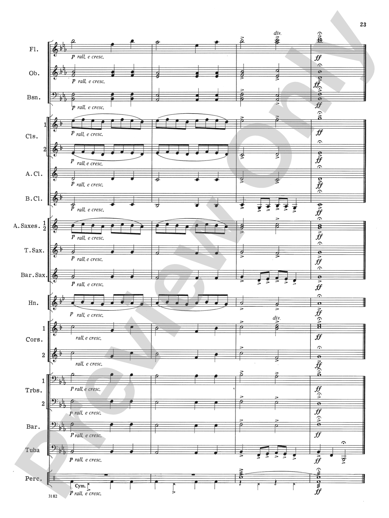 Appalachian Trail: Concert Band Conductor Score & Parts