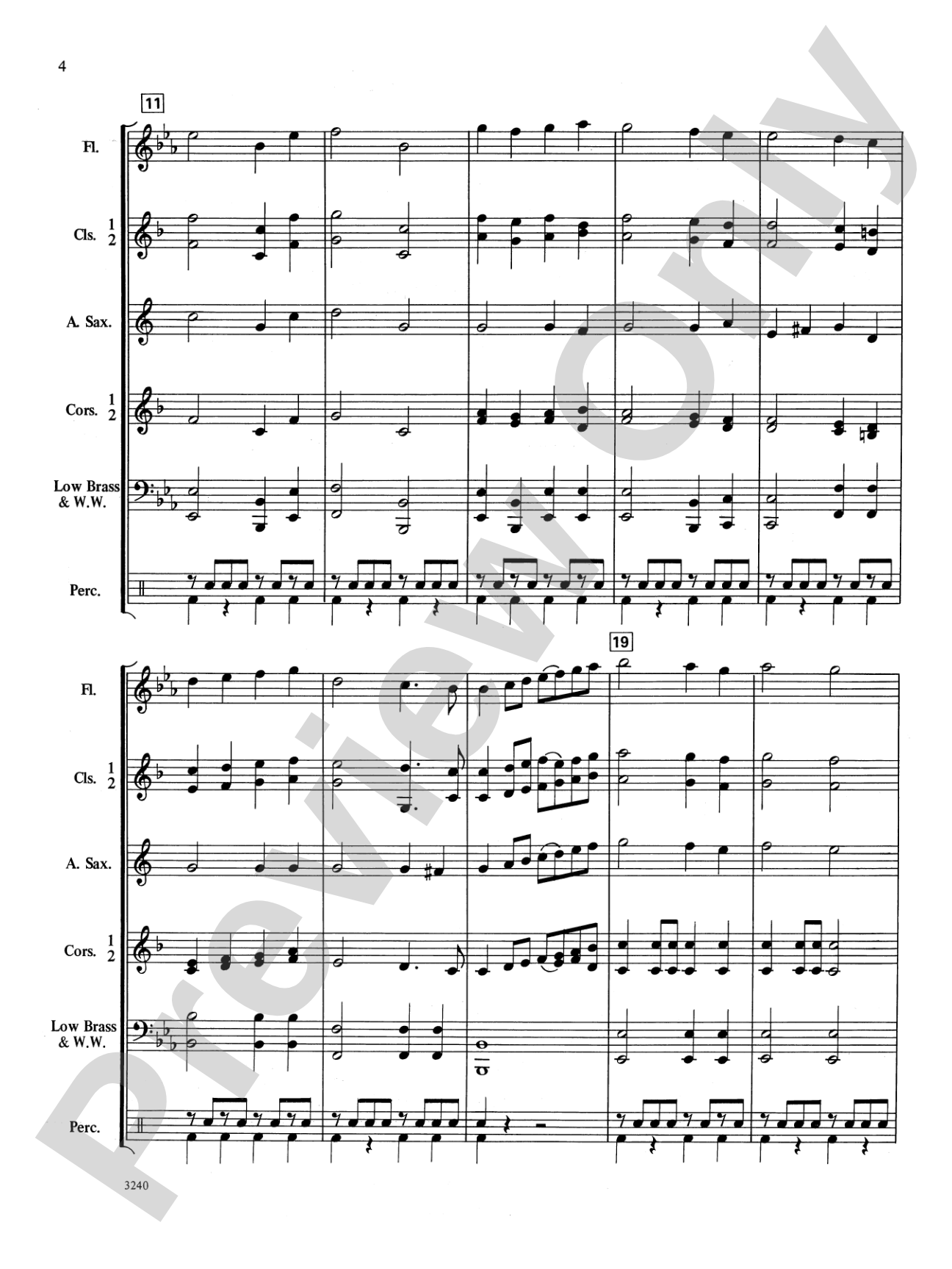 Christmas Processional: Concert Band Conductor Score & Parts
