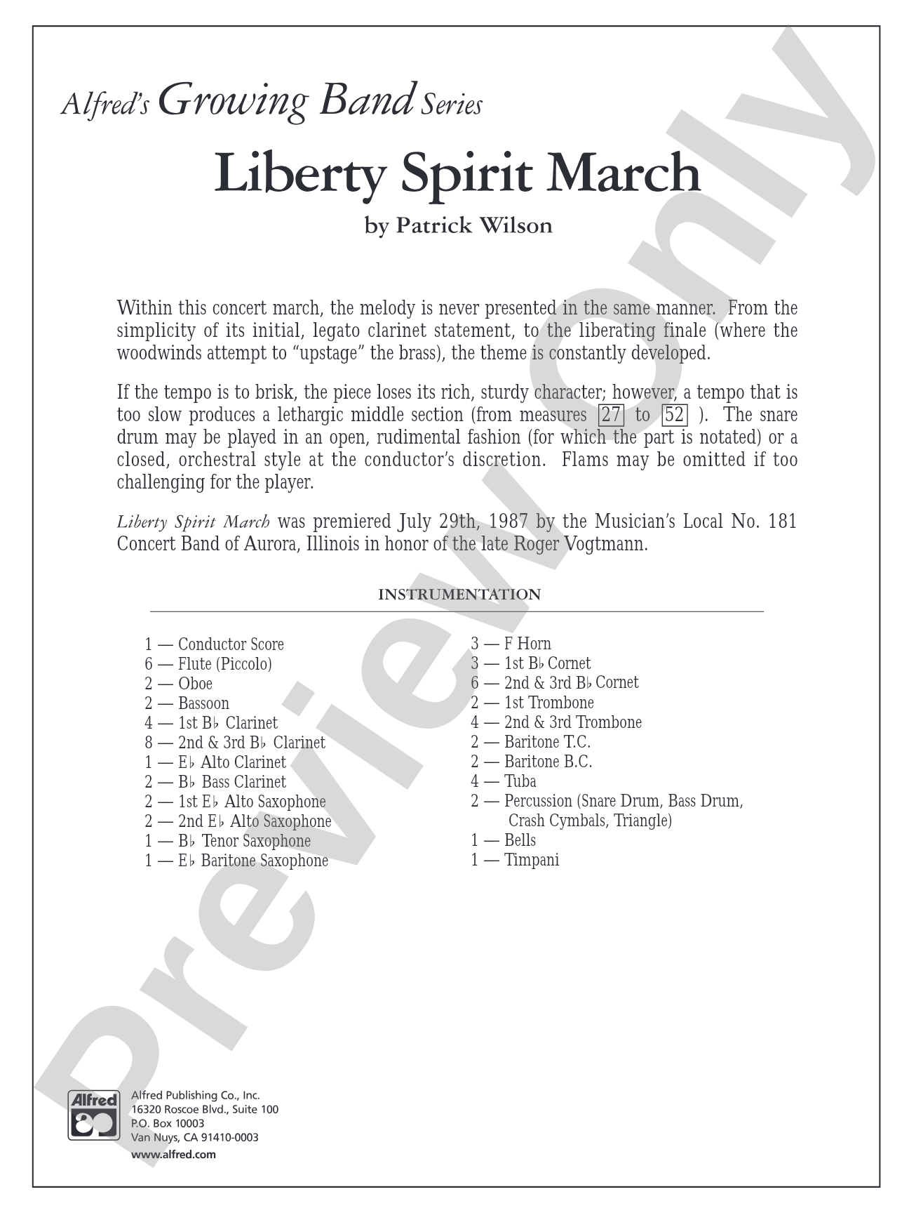 Liberty Spirit March
