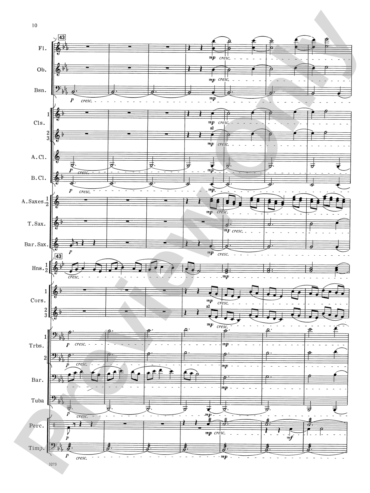 Greenwillow Portrait: Concert Band Conductor Score & Parts