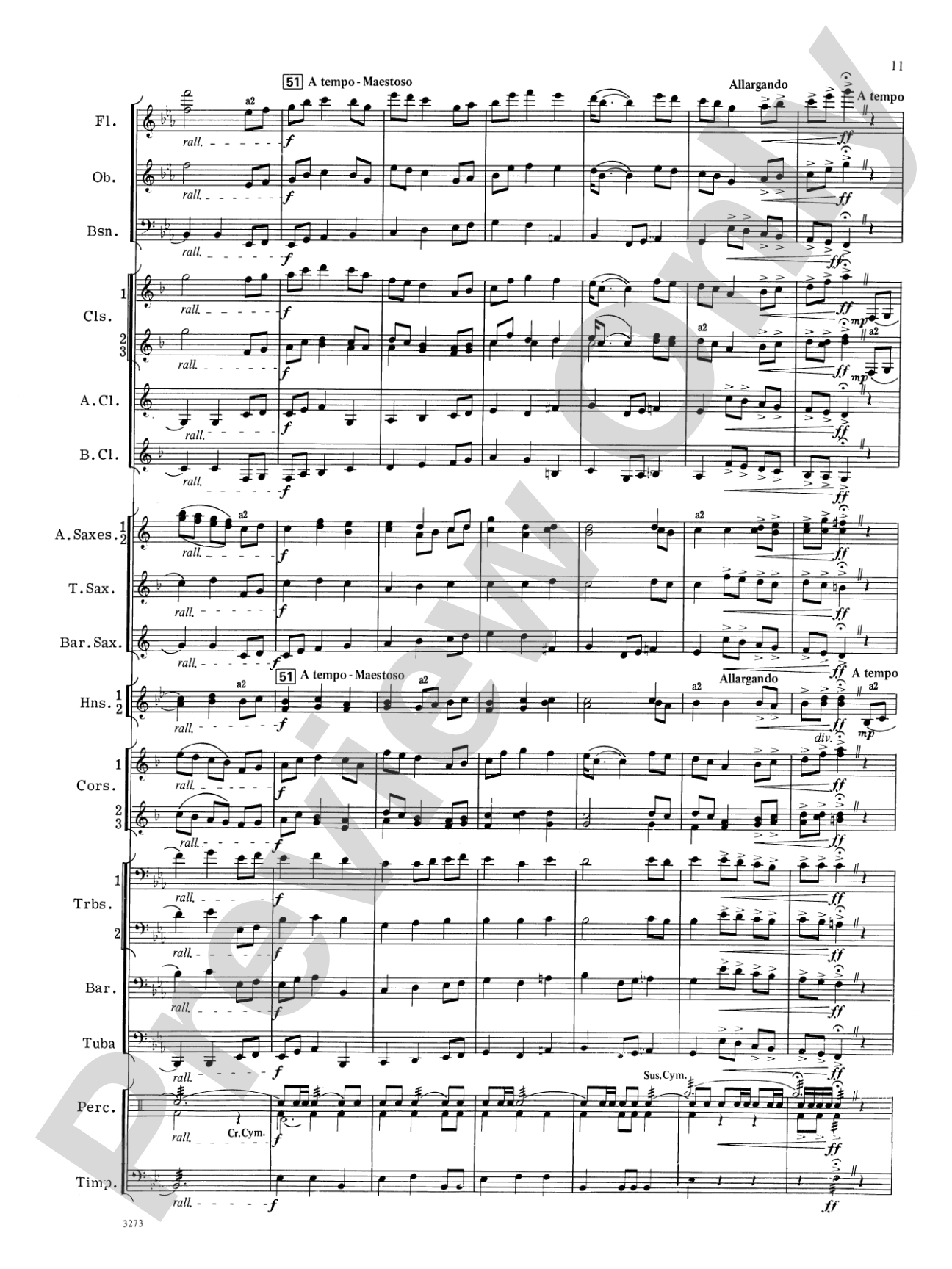 Greenwillow Portrait: Concert Band Conductor Score & Parts