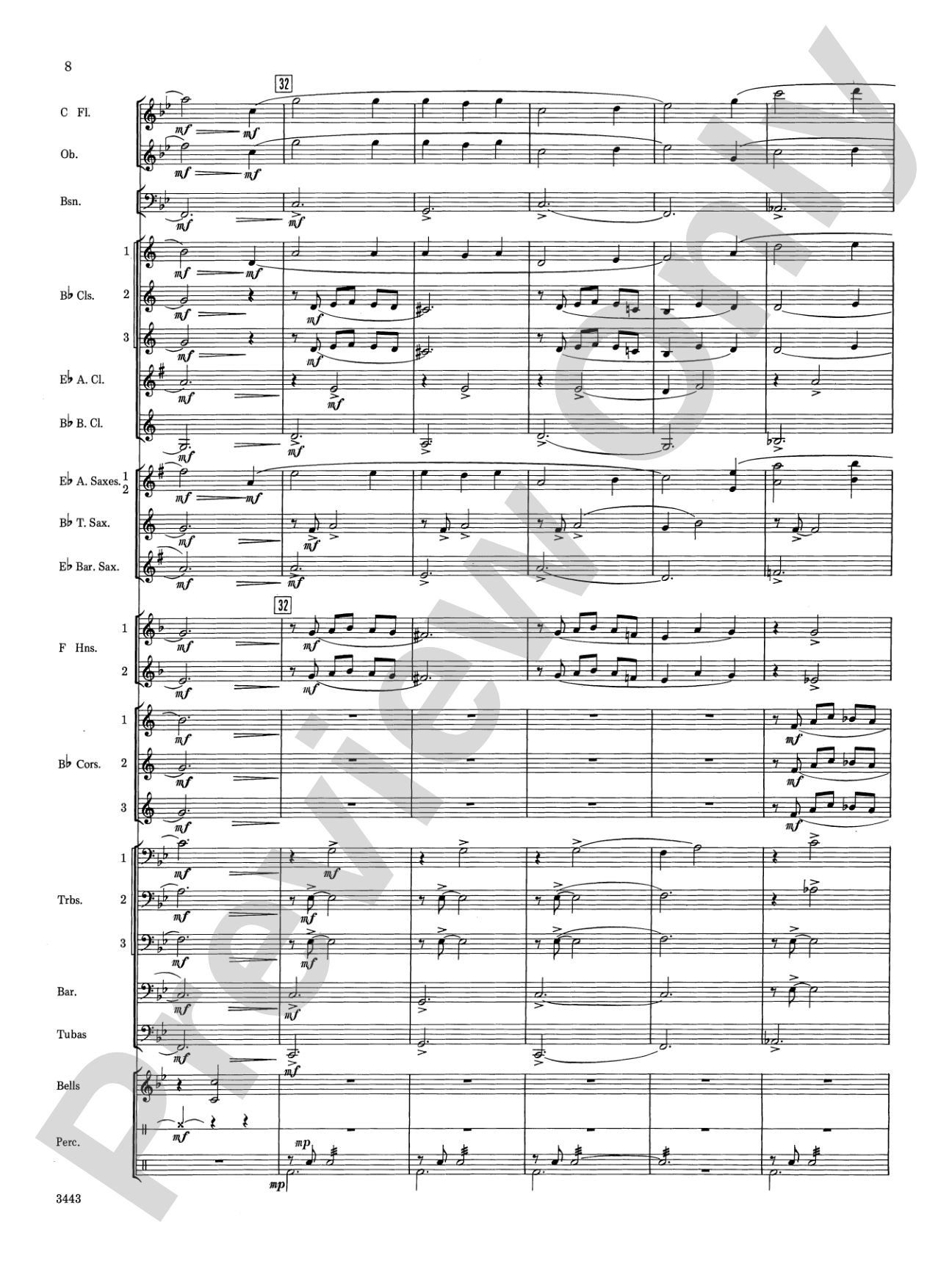 Newfoundland Folk Song: Concert Band Conductor Score & Parts