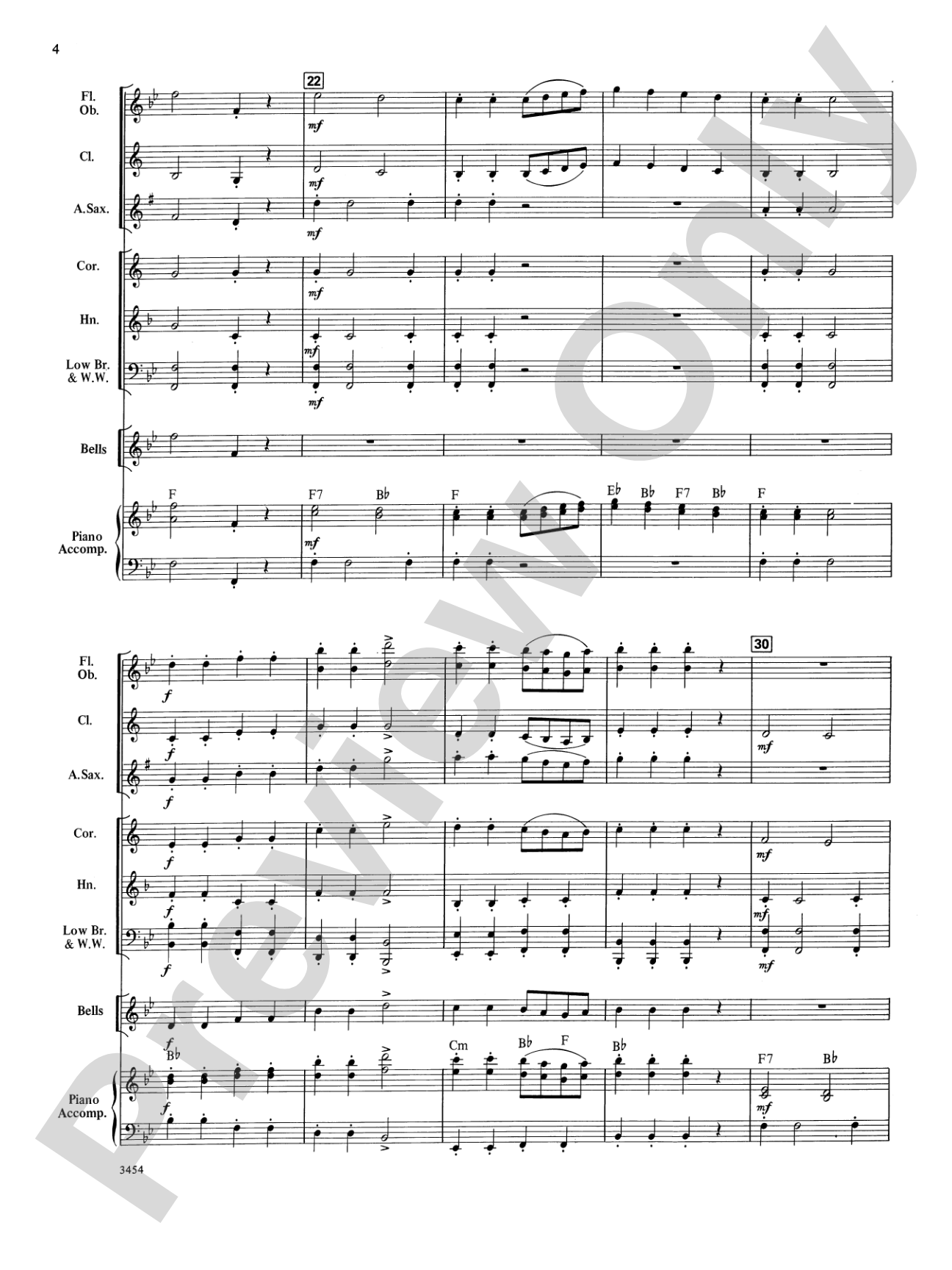 Evening at the Symphony: Concert Band Conductor Score & Parts