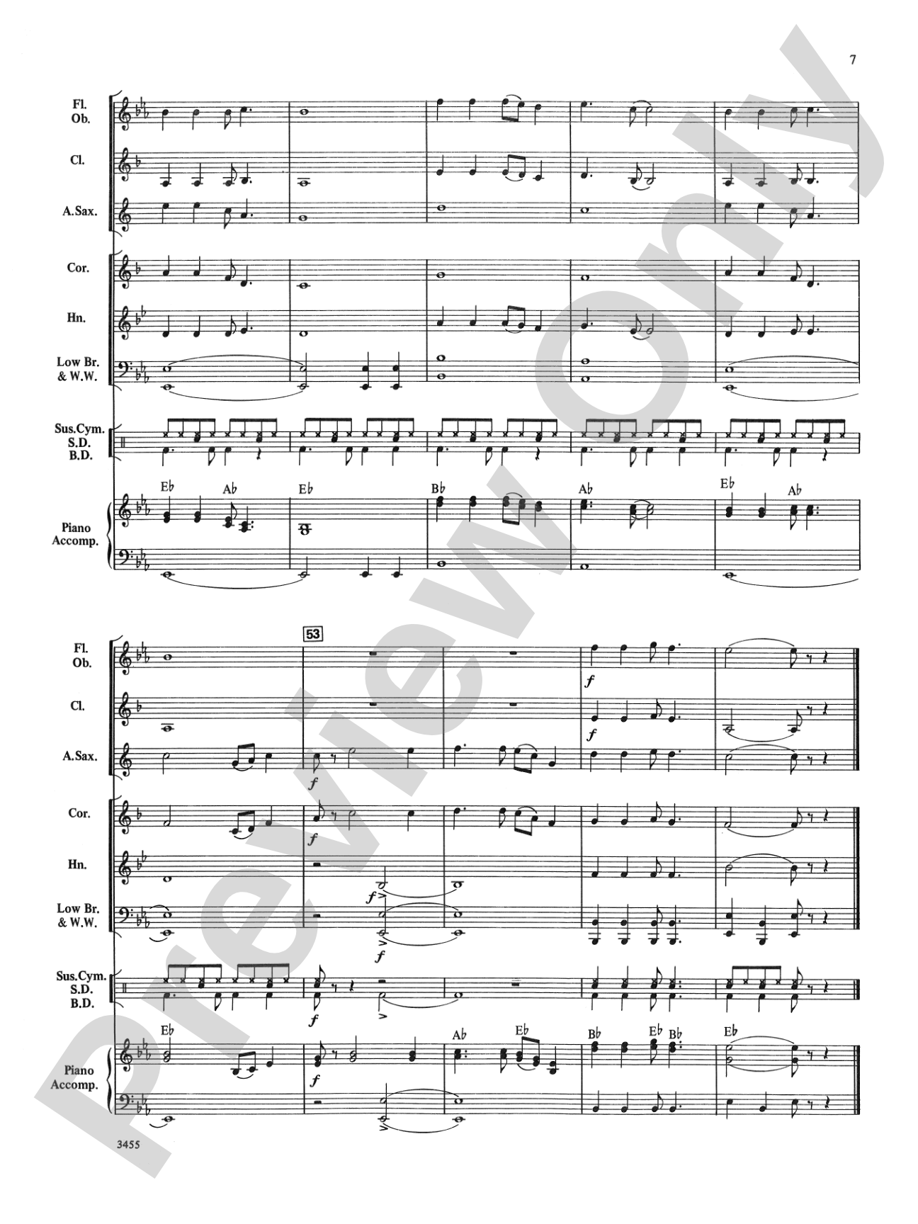 Got the Spirit Rock: Concert Band Conductor Score & Parts