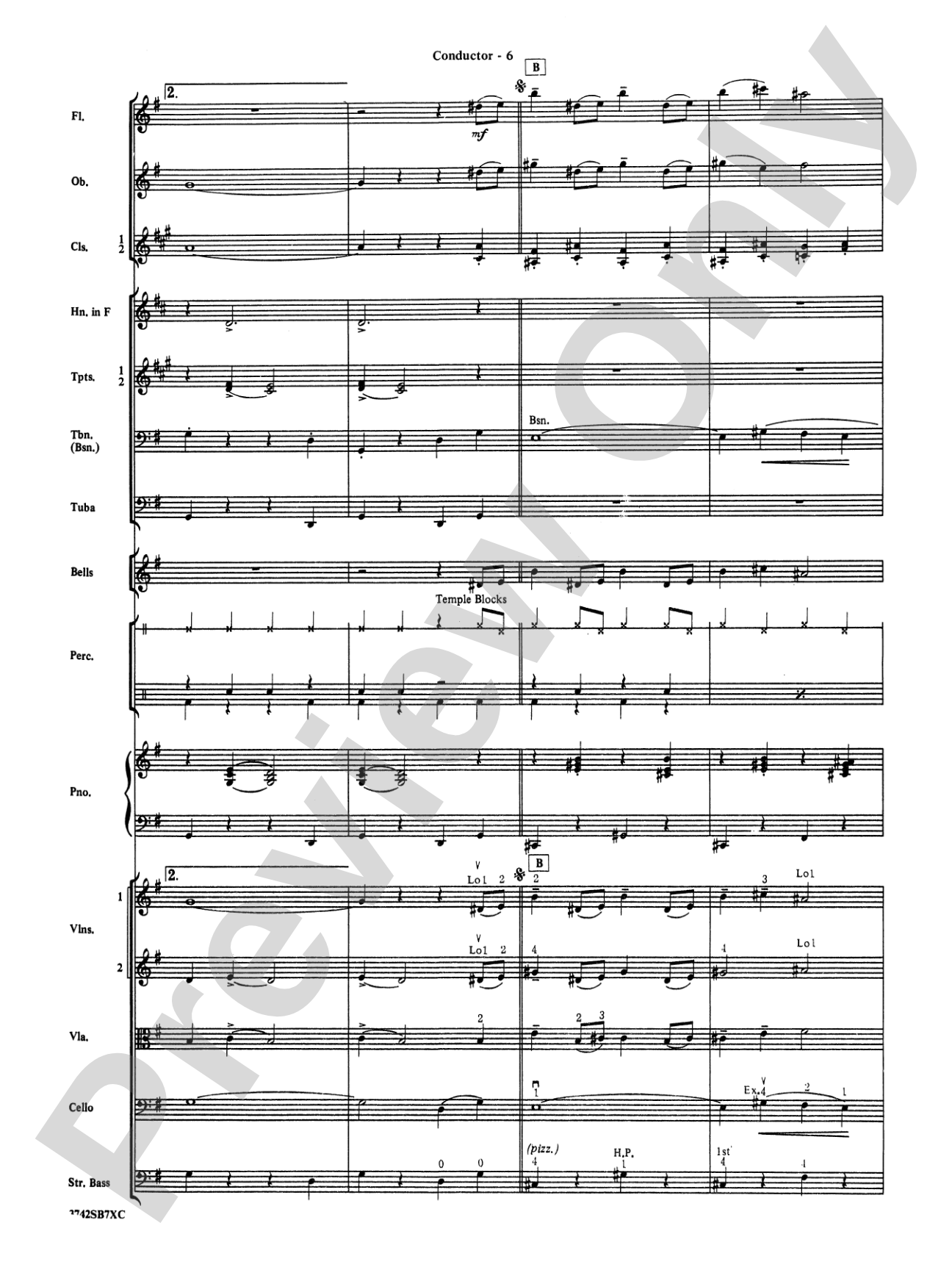 Sleigh Ride: Full Orchestra Conductor Score & Parts