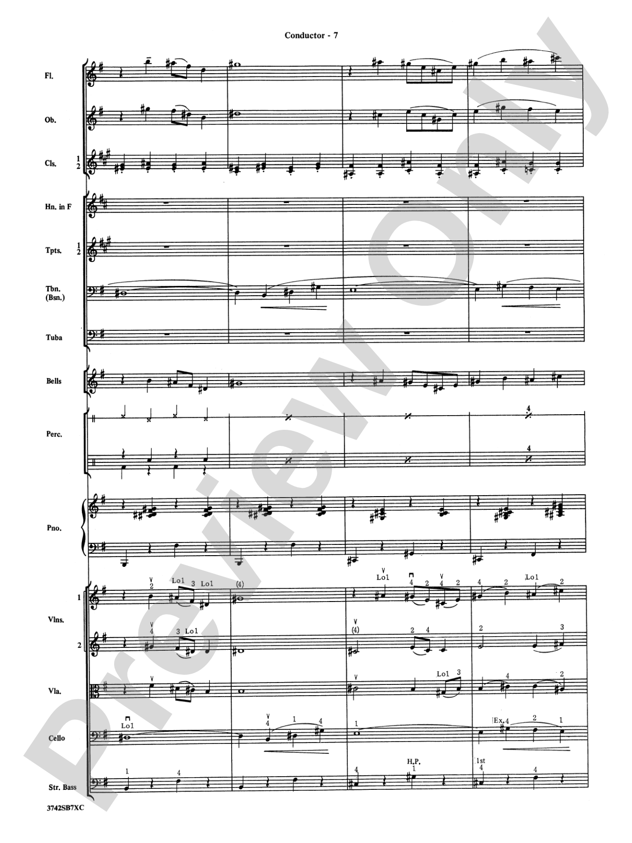 Sleigh Ride: Full Orchestra Conductor Score & Parts